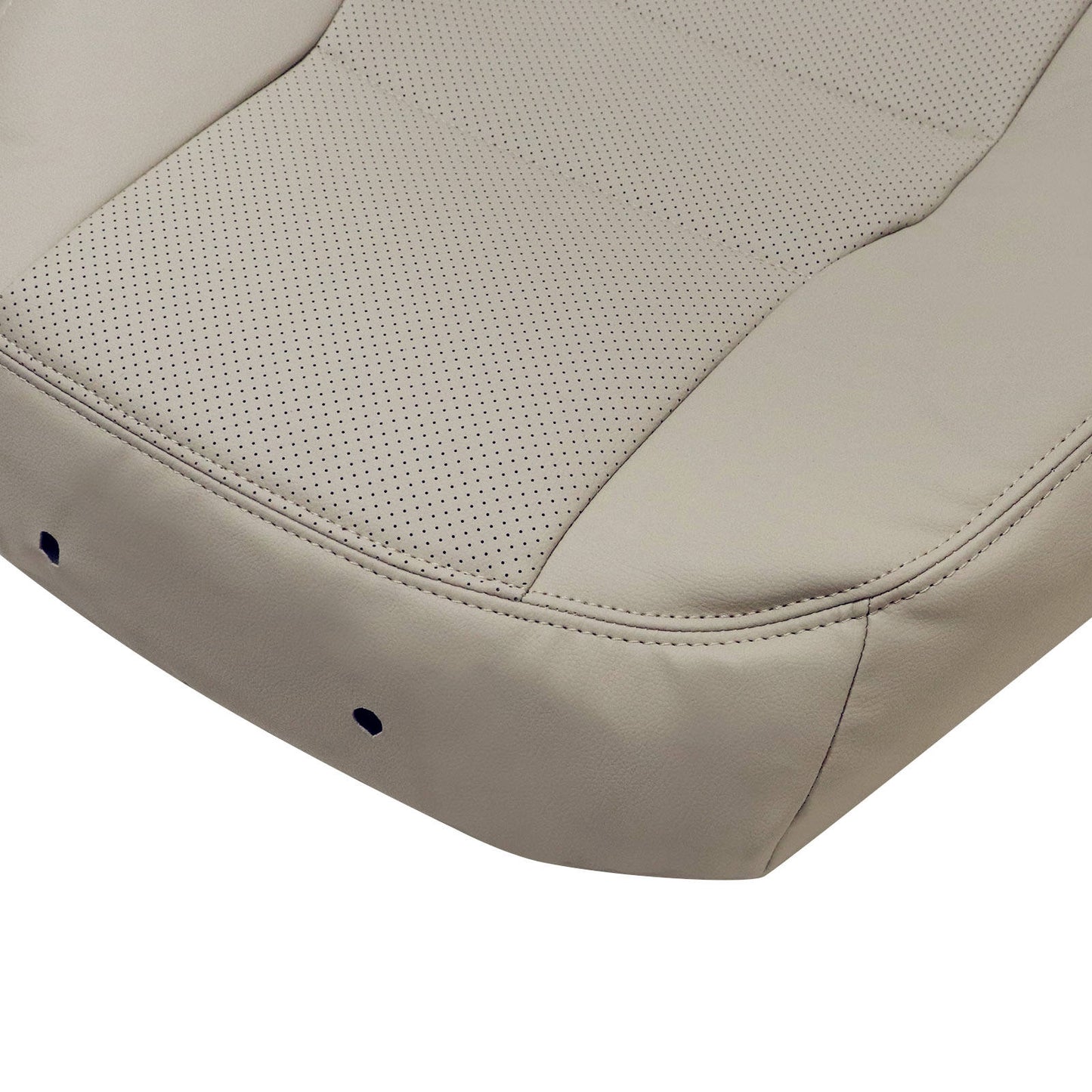 For 2008-2014 Mercedes Benz C250 C300 C350 Driver Top Replacement Leather Seat Cover Tan