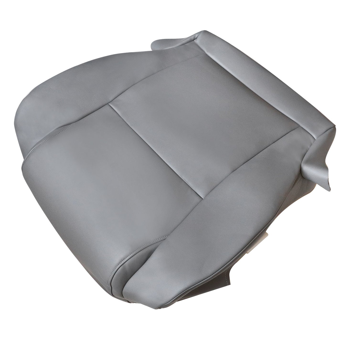 For 2007-2013 Toyota Tundra Work Truck Driver Bottom Leather Seat Cover Gray