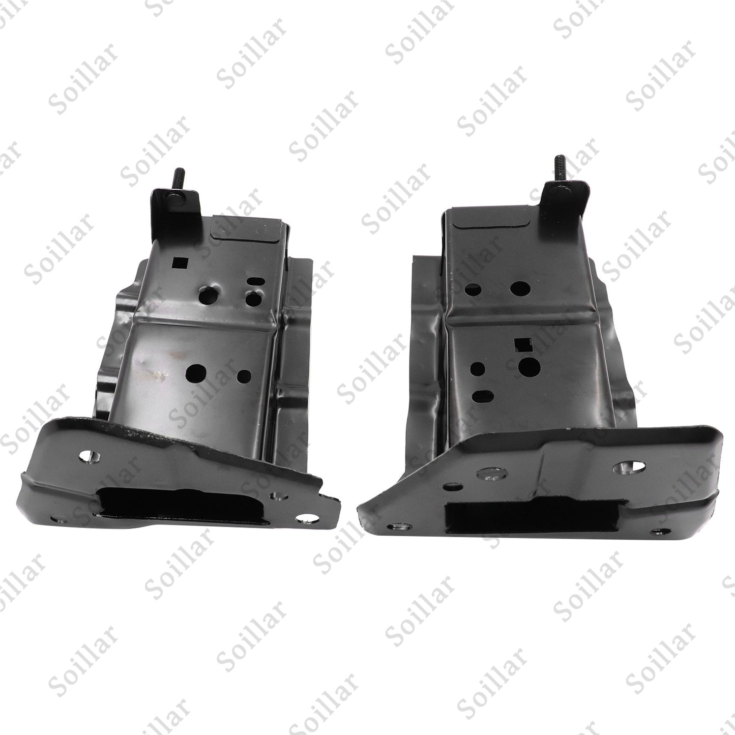 Front Black Bumper Reinforcement+Brackets For Nissan Sentra 2013-2019 NI1006241