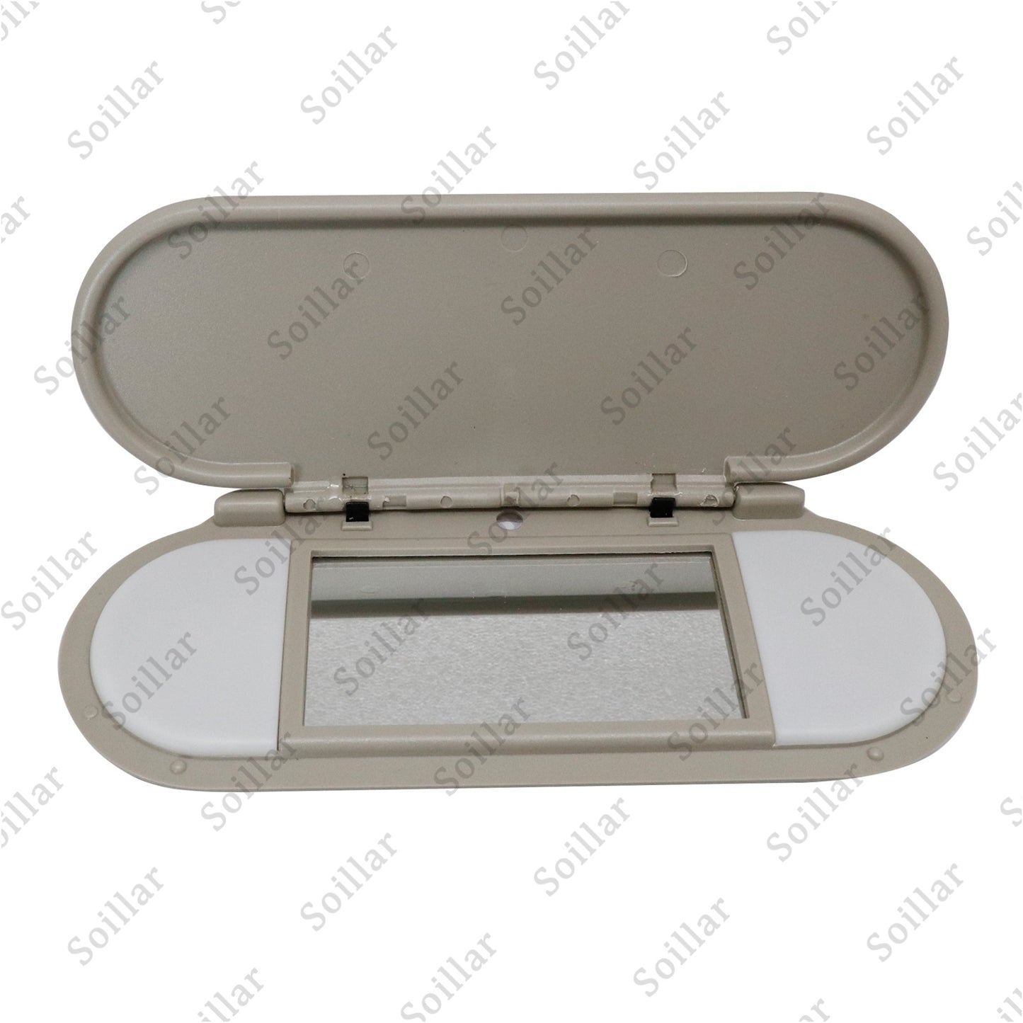 FOR BMW Mini Cooper F55 F56 F60 2015-2022 Gray Sun Visor Vanity Mirror Cover USA