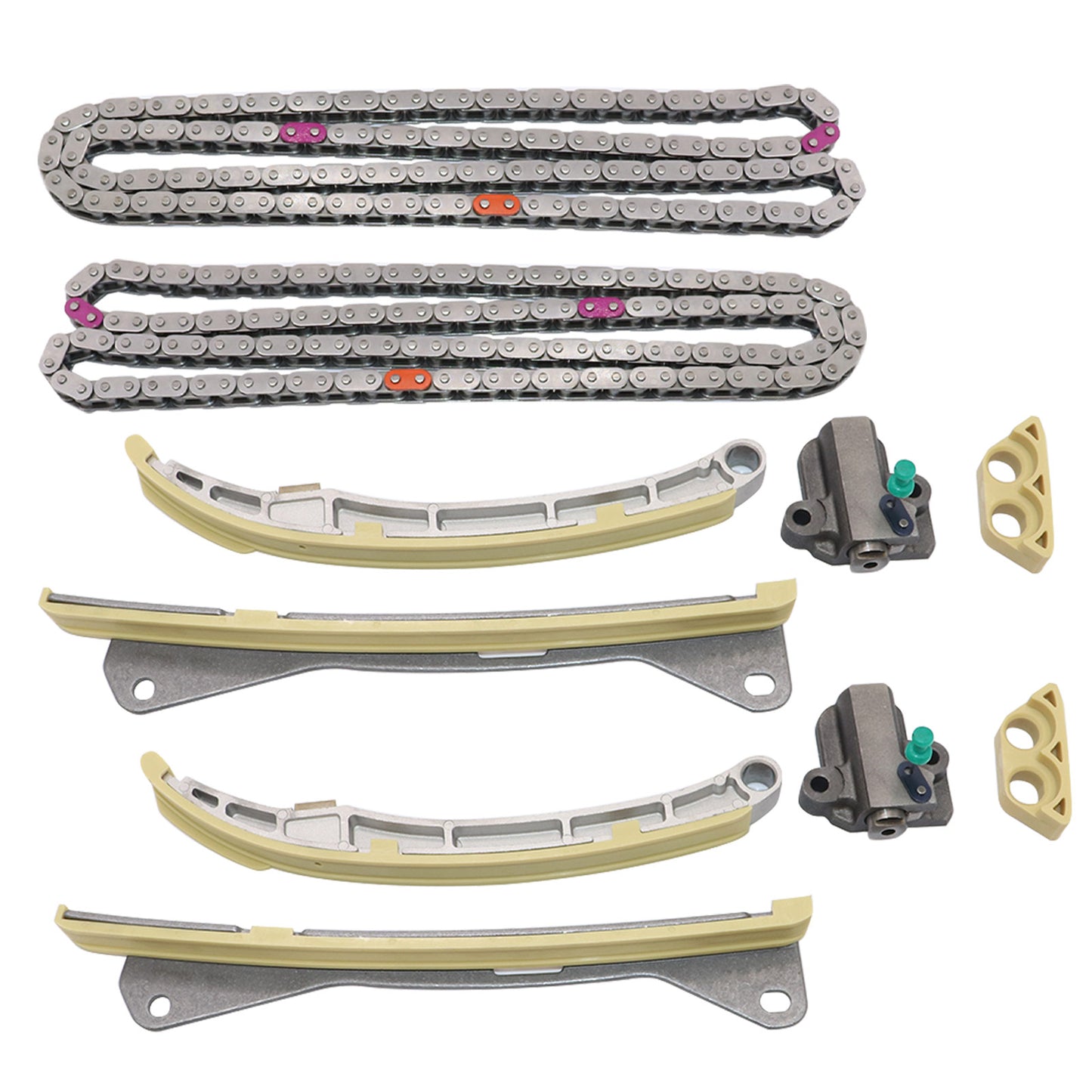 Timing Chain Set For Hyundai Kia Santa Fe Sorento Azera Genes 3.3L 3.8L