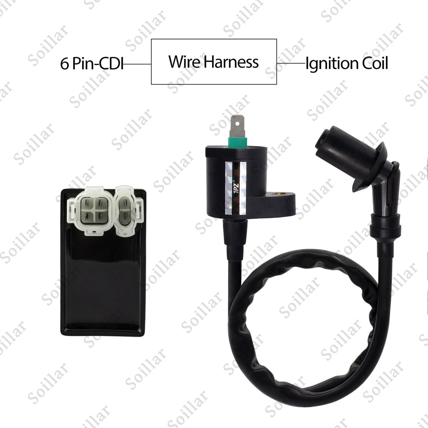 Ignition Coil CDI Box for Honda ATV ATC XR XL CRF TRX 50cc 70cc 125cc 250cc