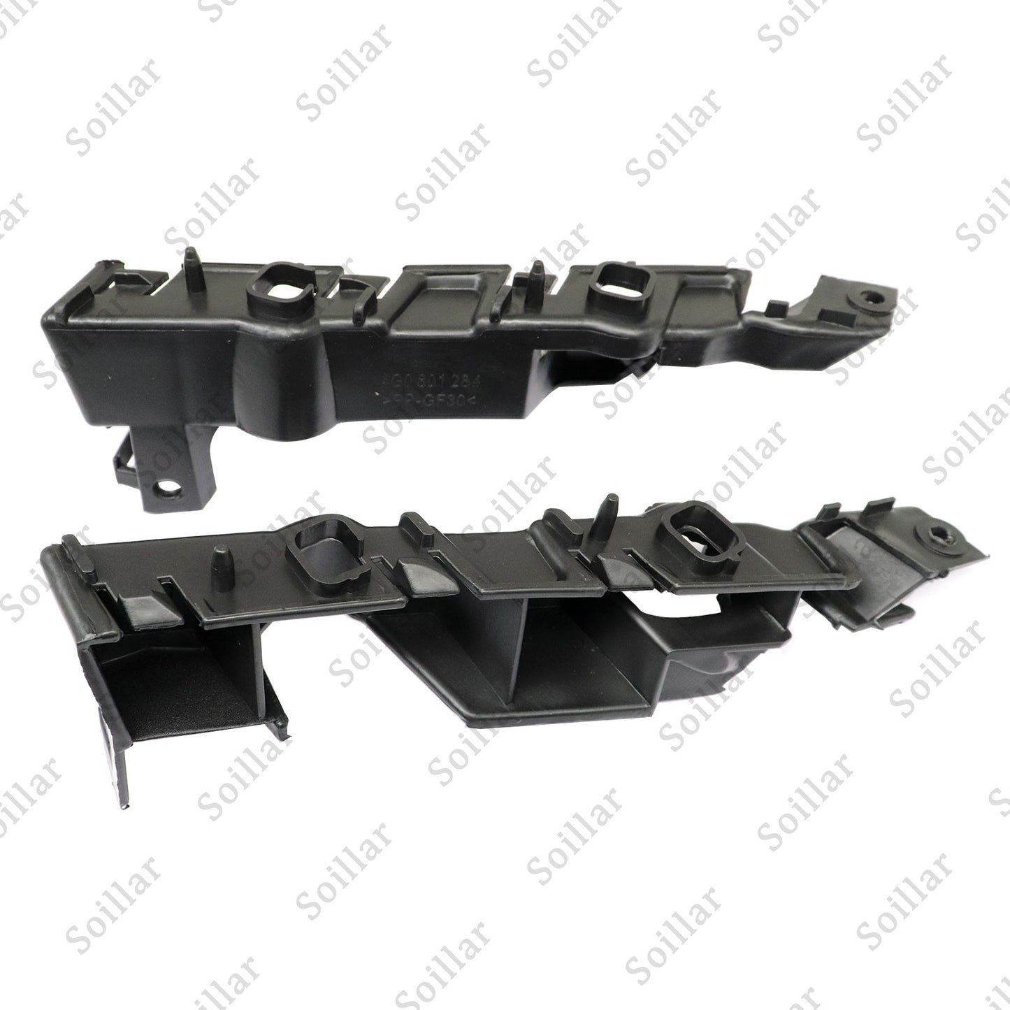 2Pcs for Audi A6 S6 2012-2018 Front Bumper Bracket Driver & Passenger Side
