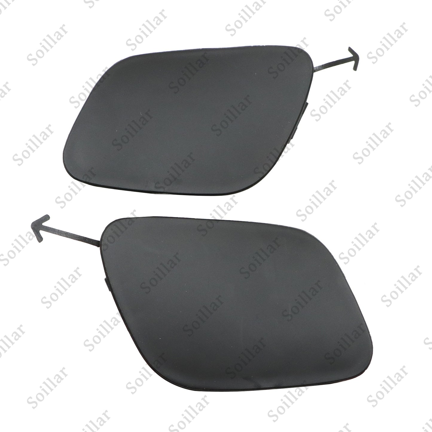 For Toyota Prius 2019-23 Left+Right Side Car Tow Hook Eye Cap Covers Primed