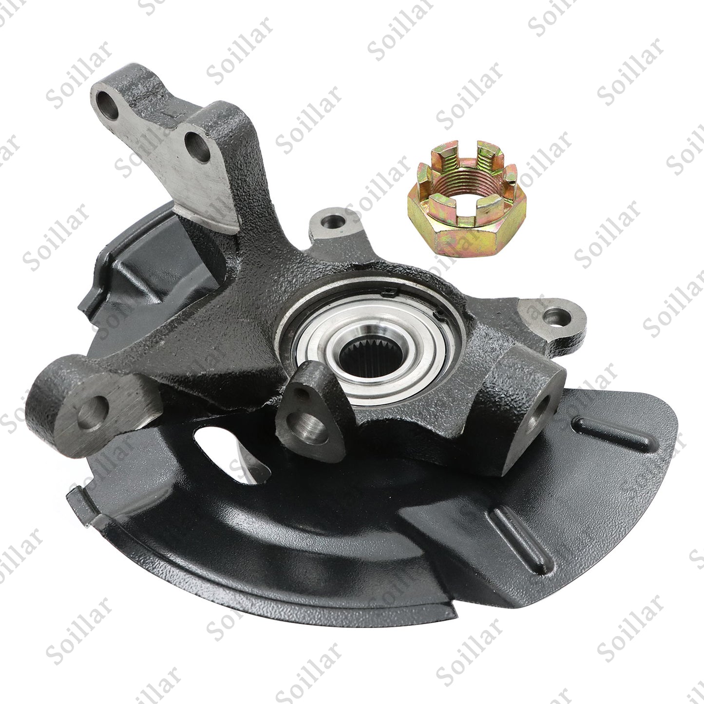 Front Left Driver Steering Knuckle Assembly For Hyundai Elantra 2001-2006 2.0L