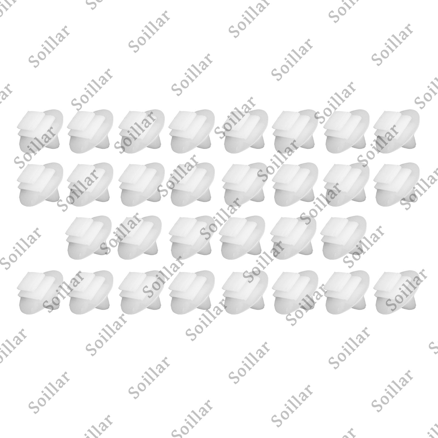 30 Pcs 68241251AA For Jeep Rexka Rear Door Body Side Molding Clip