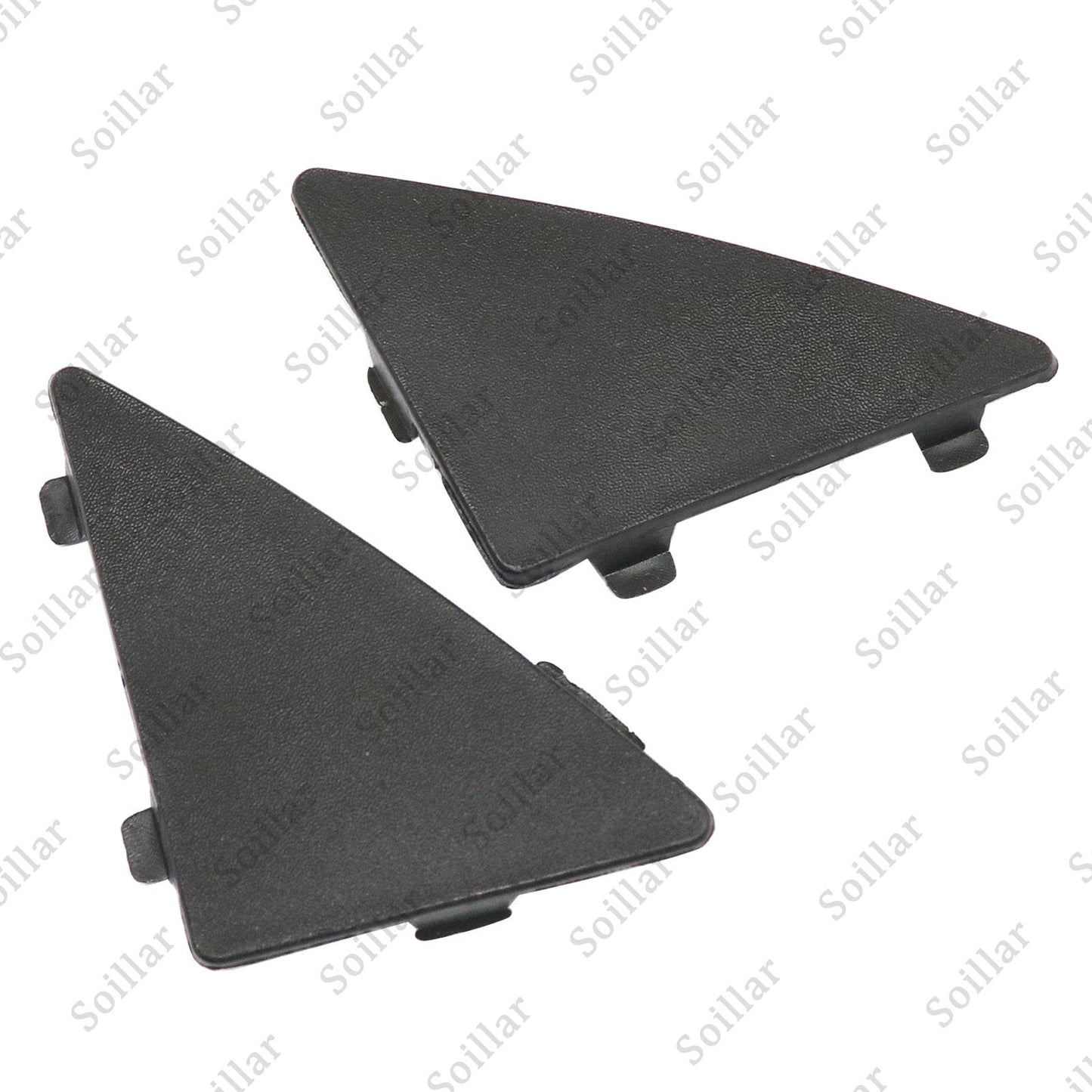 For 2014-2016 Mazda 3 Front Lower Bumper Tow Hook Eye Cover Cap Triangle Trim