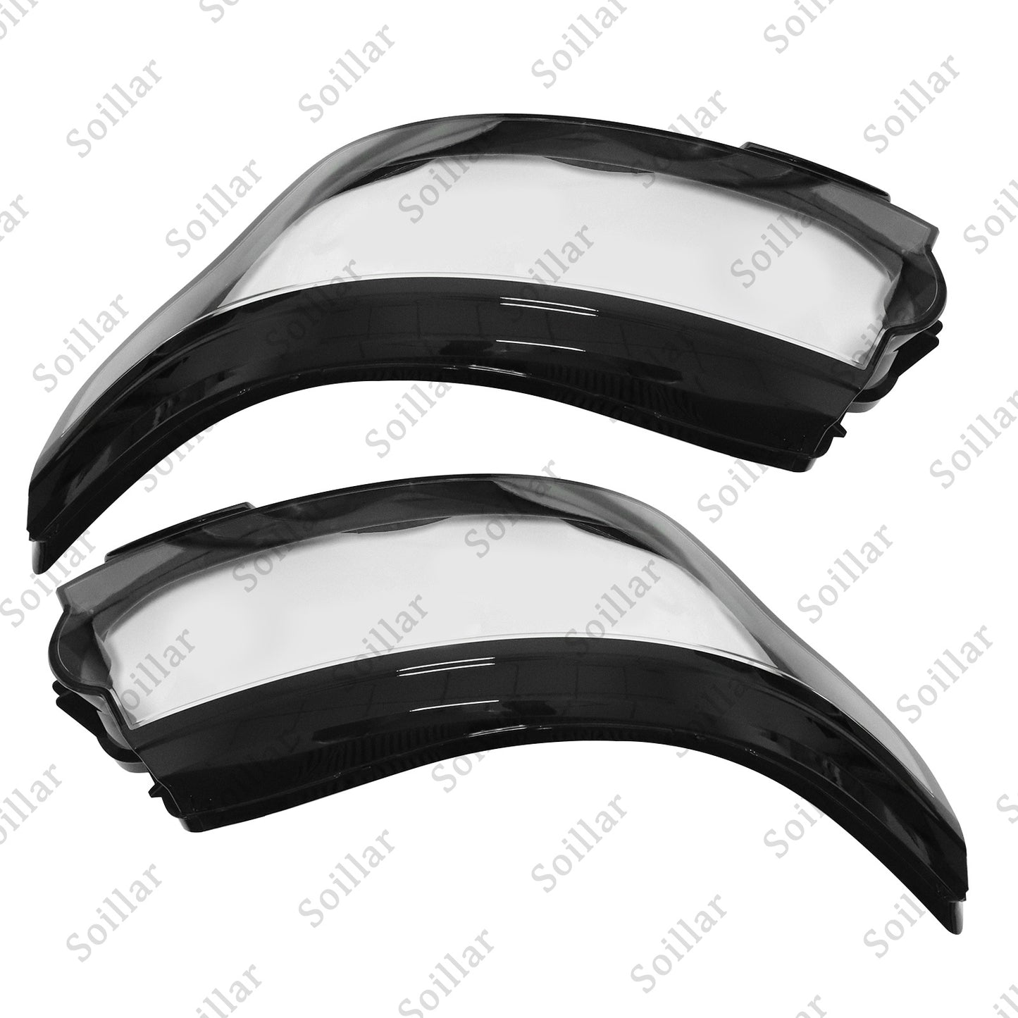 Left & Right Headlight Lens Cover For 2014-2017 Land Rover Range Rover