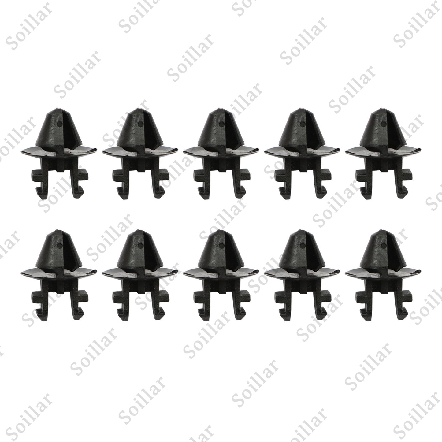 10Pcs Cowl Panel Grille Retainer Clips W708771-S300 For Ford F-150 Super Duty