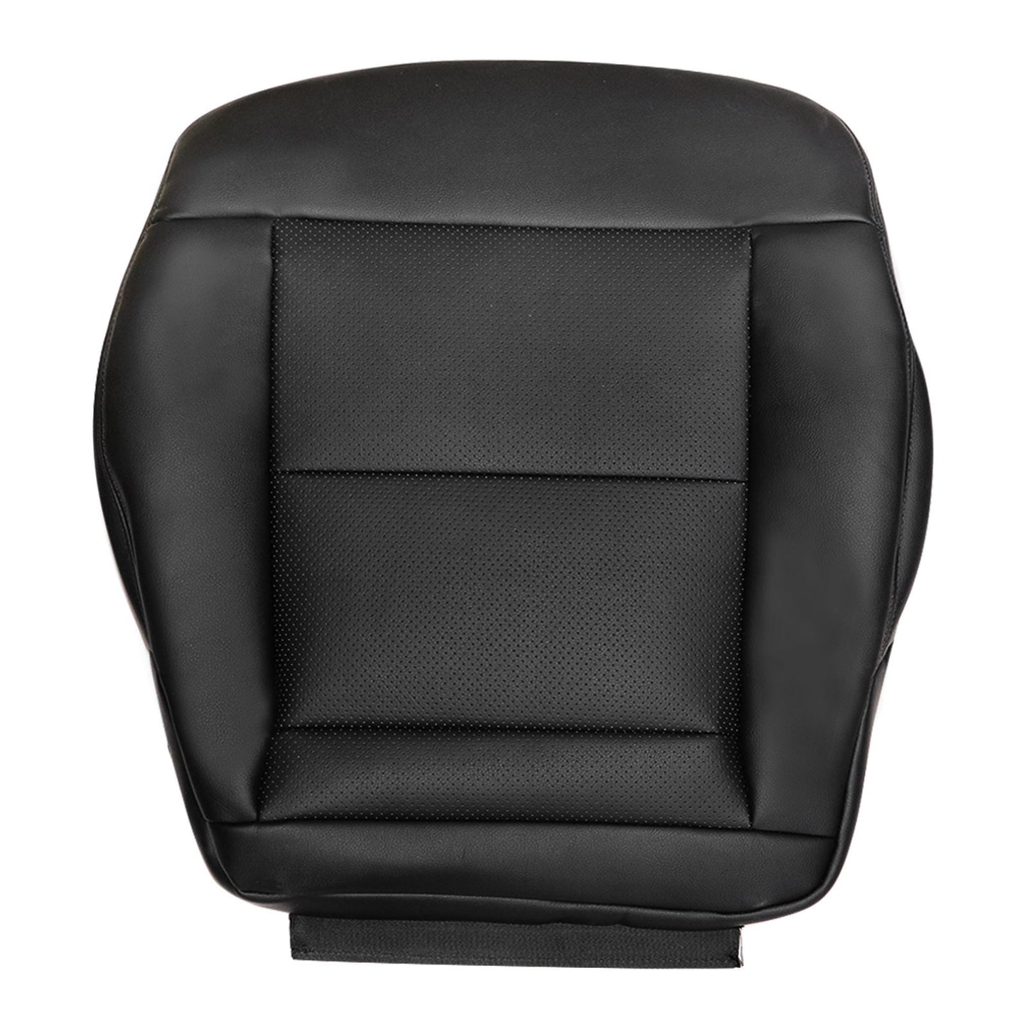 For 2010-2016 Mercedes Benz E-Class E350 E550 E250 Driver & Passenger Bottom & Top Leather Seat Cover Black