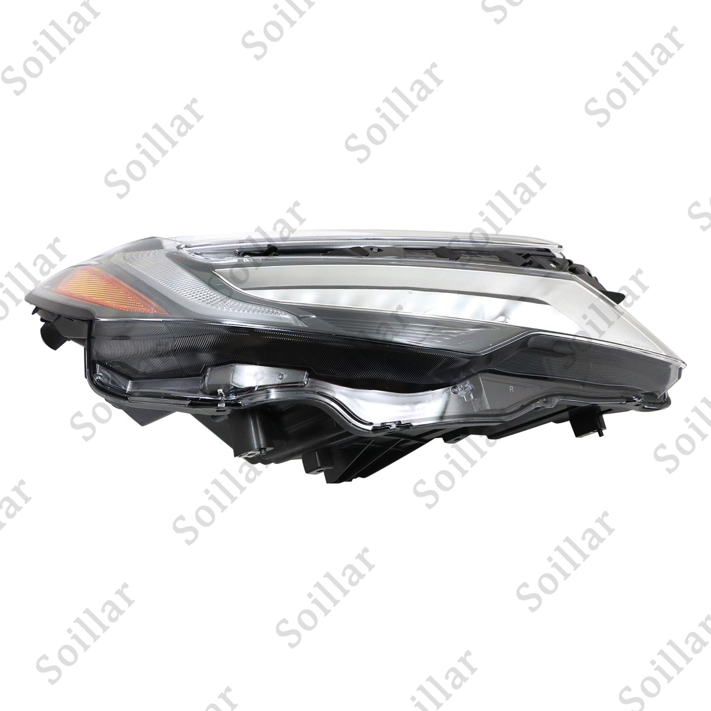 Right Headlight Full LED Headlamp For 2019-2022 Honda Pilot 2019-2021 Passport