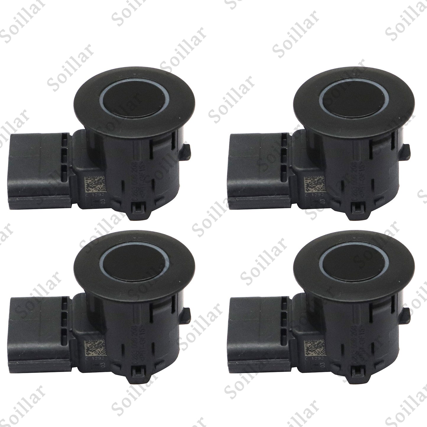 39680-TZ5-A01 Bumper Parking Sensor & Retainer For Acura MDX RLX 2014-2016 4Pcs