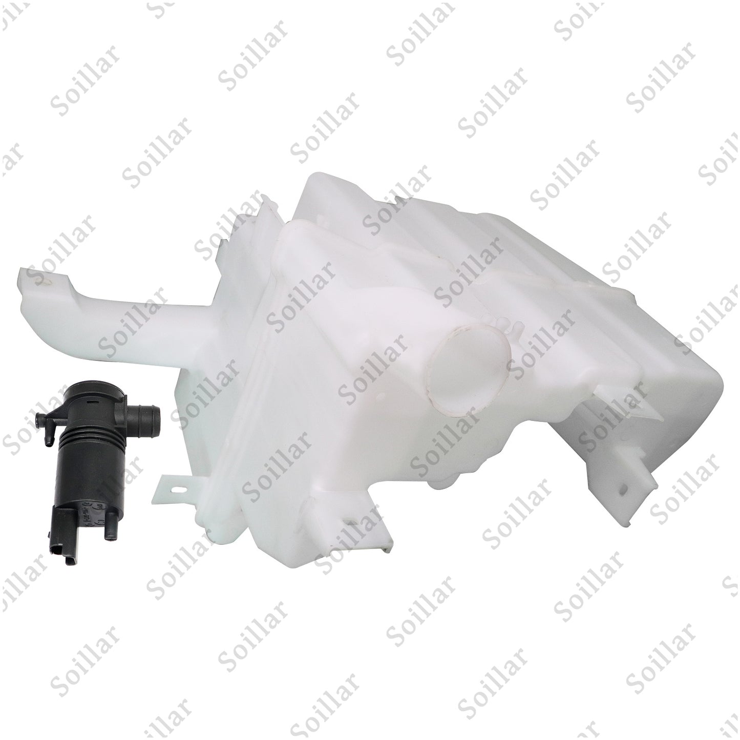For 2014-2022 Infiniti Q50 Q60 Washer Reservoir Windshield Wiper Tank With Motor