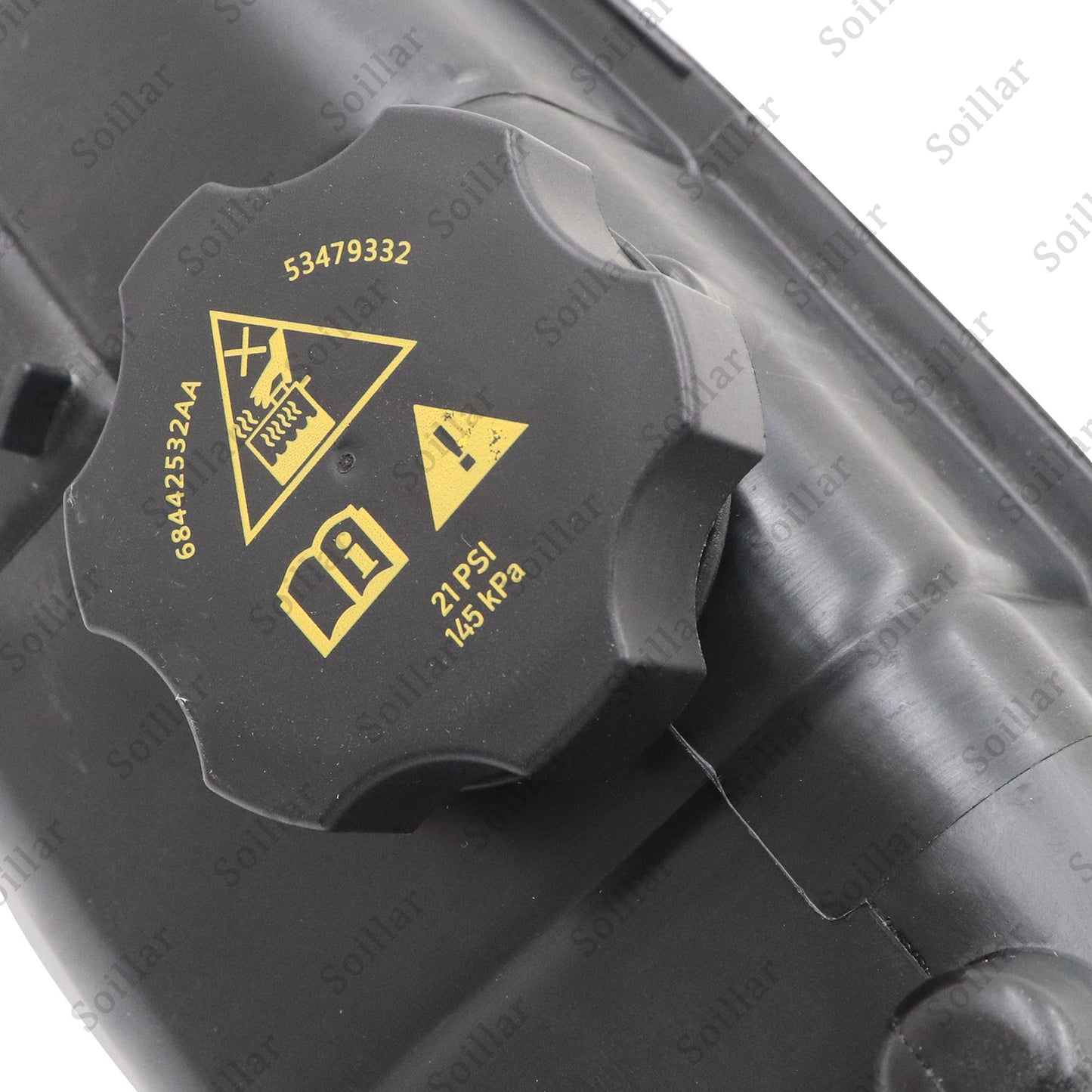 NEW Black Engine Coolant Reservoir 68364312AC For 2018-2024 Jeep Wrangler 2.0L