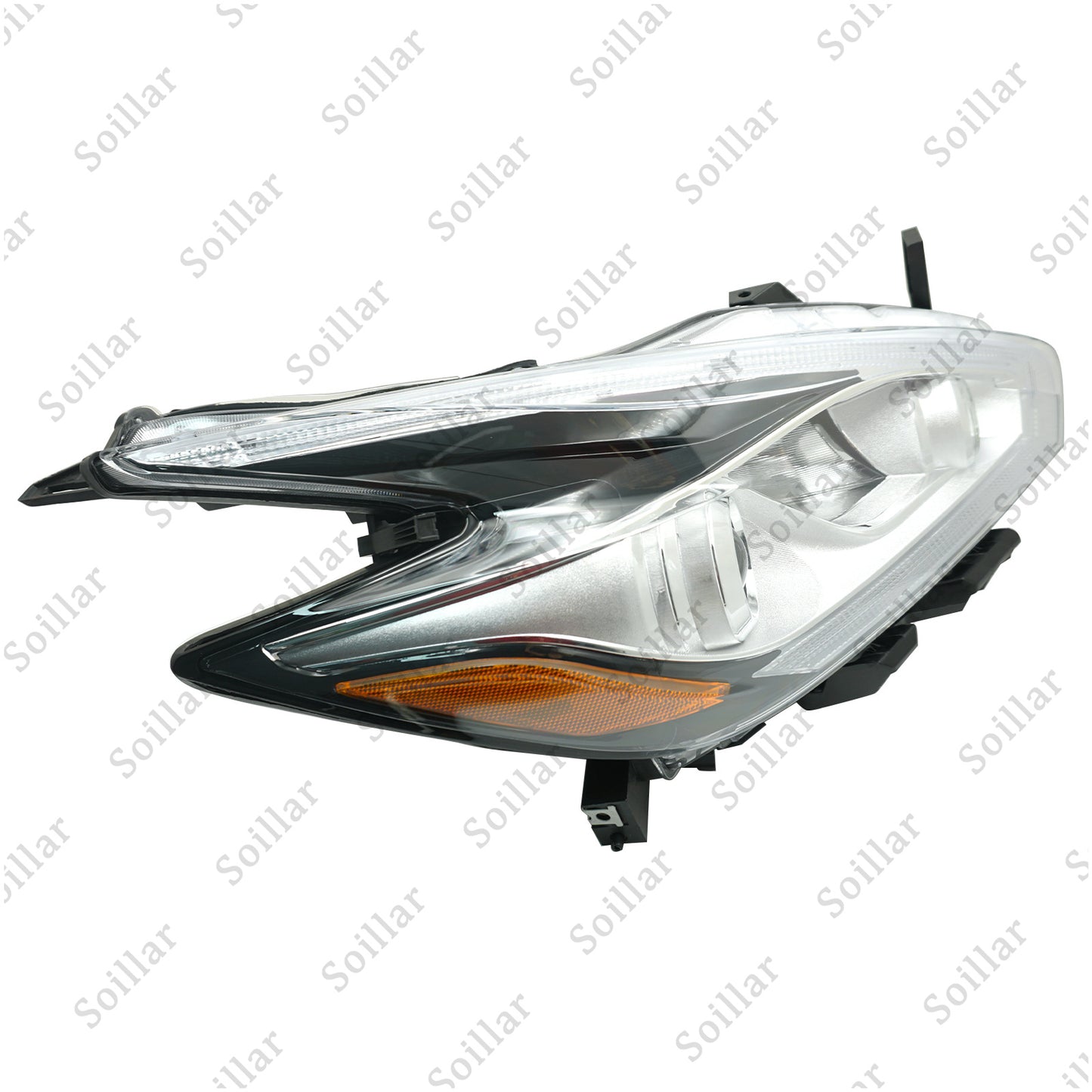 For 2015-2018 Nissan Murano Halogen Headlight LED DRL Lamp Right Passenger Side