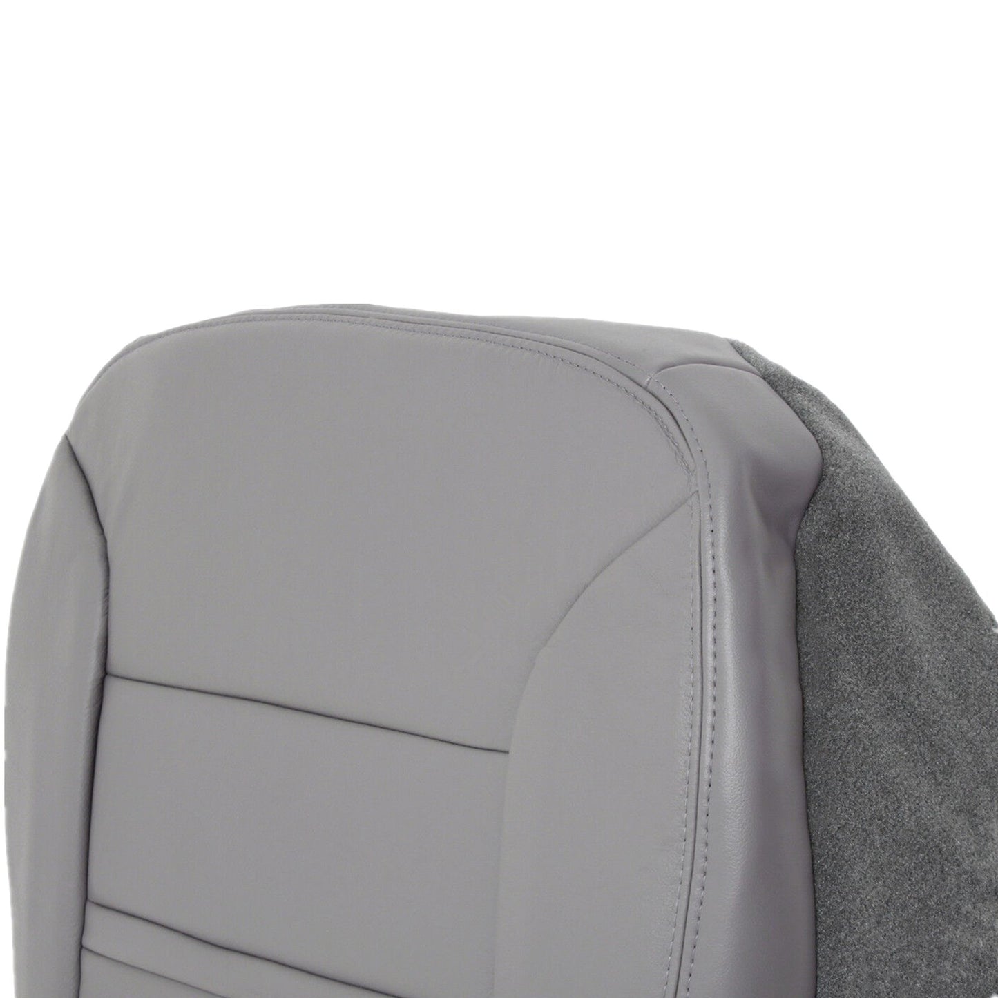 Fits 2000 2001 Ford Excursion Limited Driver Bottom Replacement Seat Cover Gray