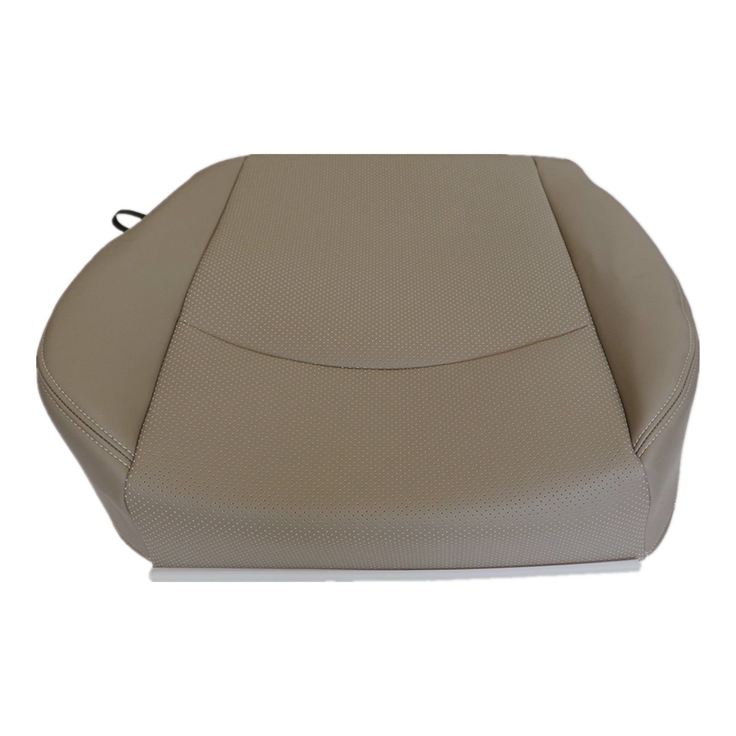 For 2009-2012 Dodge Ram 1500 2500 Front Driver & Passenger Bottom Perforated Leather Seat Cover Tan