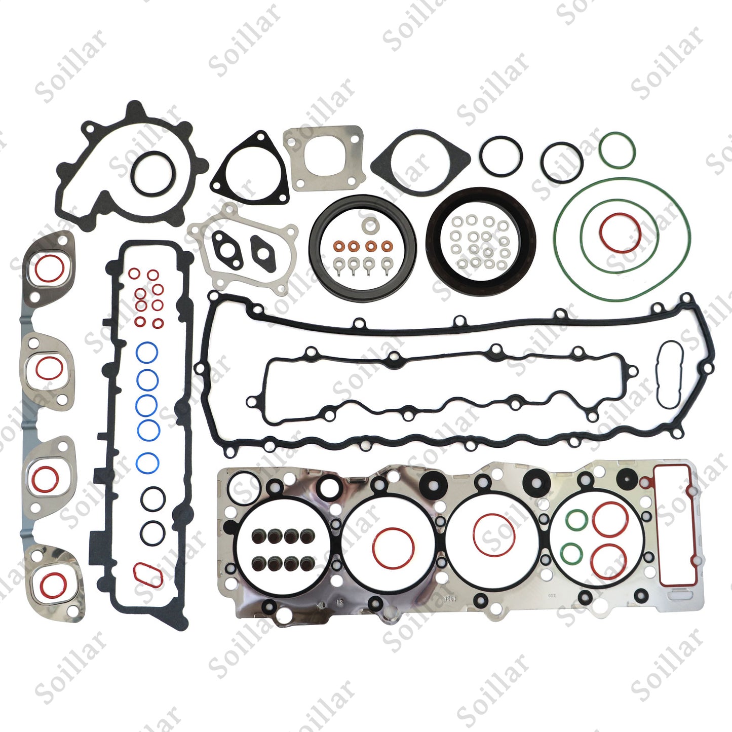 Head Gasket Set For 99-04 Isuzu NPR NQR Truck GMC 4.8L Turbo Diesel 4HE1