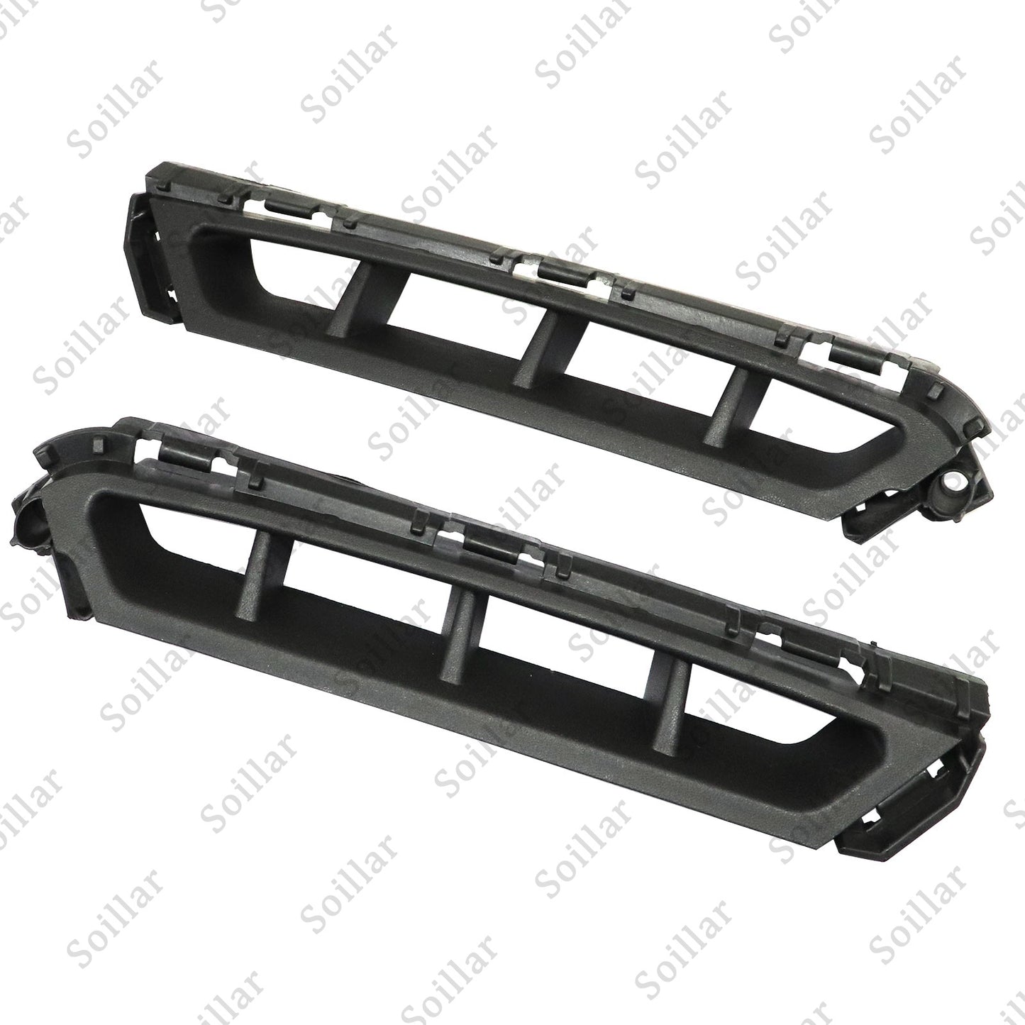 Pair Front Left & Right Bumper Air Curtain Grille Fit 2019-2020 Hyundai Elantra