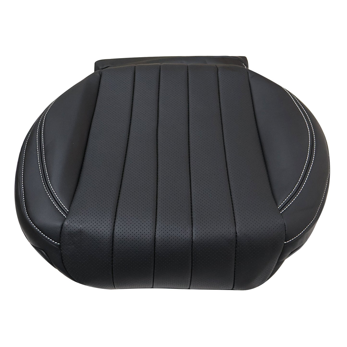 For 2017-2020 Mercedes Benz E300 E350 E400 E450 Driver Bottom Leather Seat Cover Black