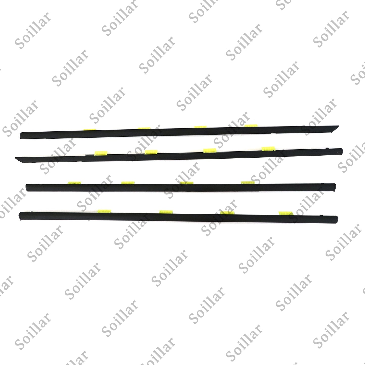 NEW DOOR BELT WEATHER STRIP MOLDING SEAL SET For Honda Civic 4 DOOR 1996~2000