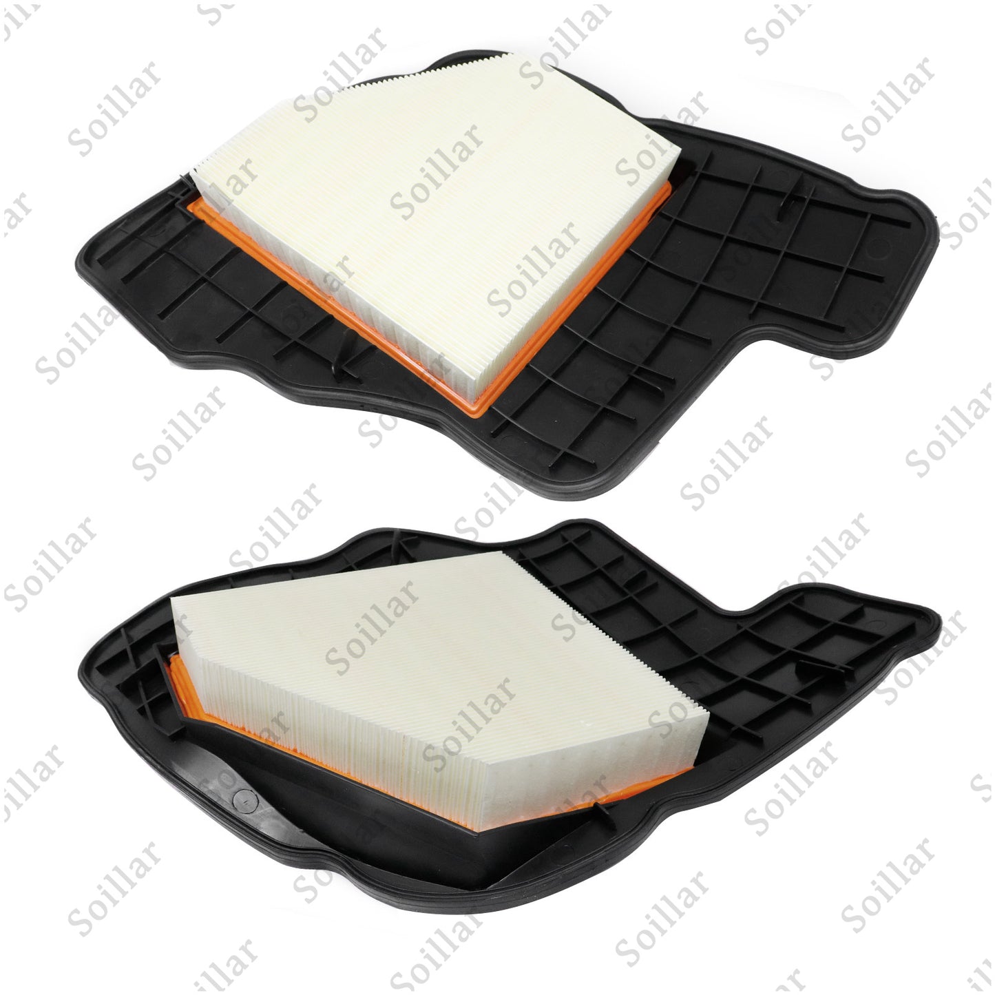 Engine Air Filter Pair For BMW 550i 650i 750i 750Li X5 X6 4.4L Left & Right
