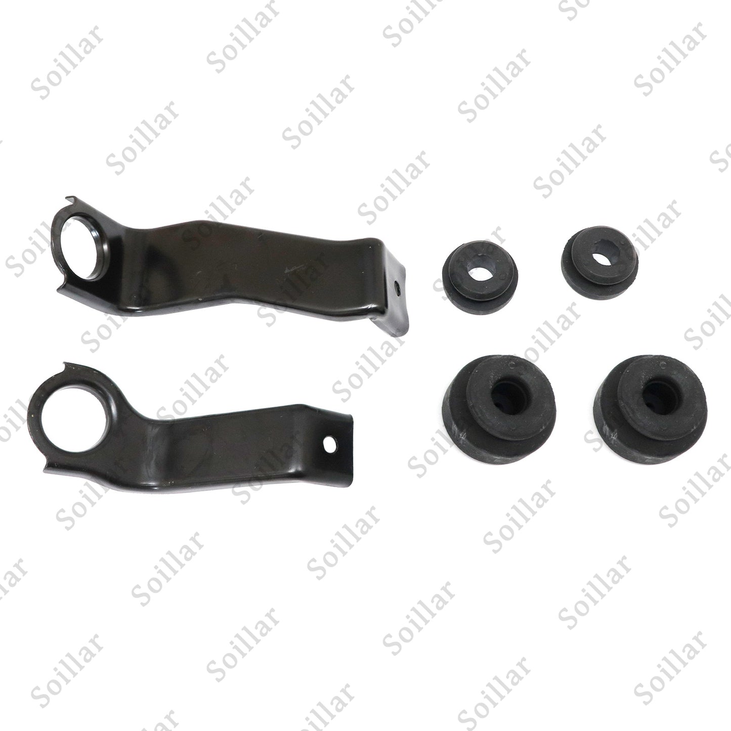 1 Set For Honda Civic 2016-2021 Stay Inter-Cooler Bracket & Bushing Upper Lower