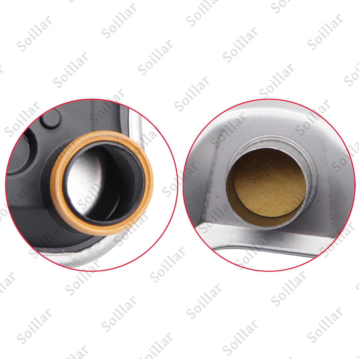 Transmission Oil Filter & Pan Gasket Kit F6AP7G186BA FOR FORD LINCOLN MERCURY