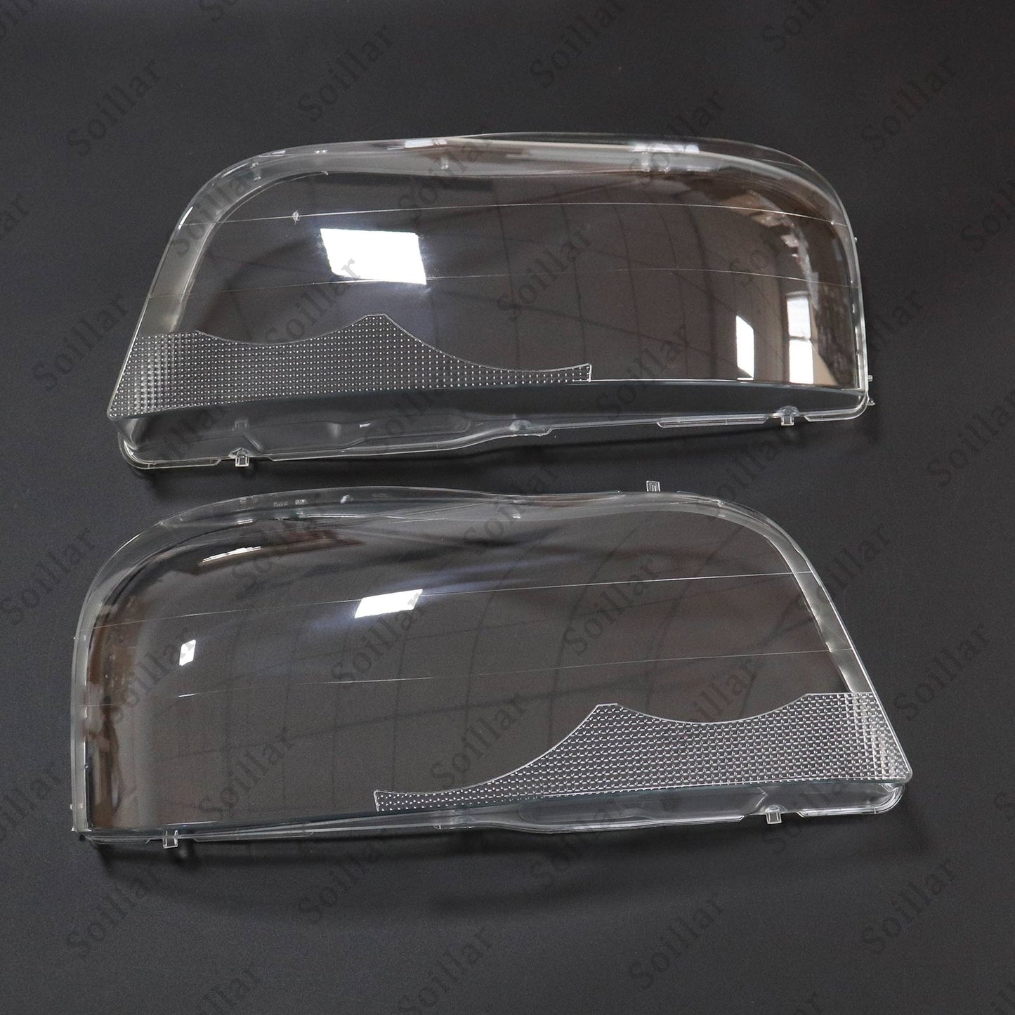 Pair Front Headlight Headlamp For Volvo XC90 2006-2014 Lampshade Lens Cover