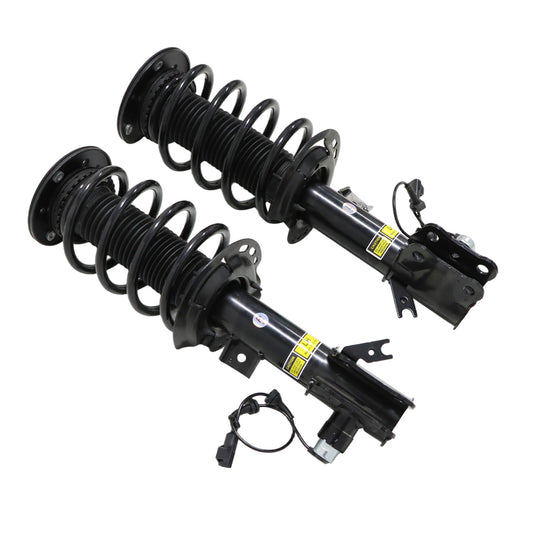 Pair For 2013-2022 Lincoln MKZ Front Shock Absorber Struts Spring Assys Electric