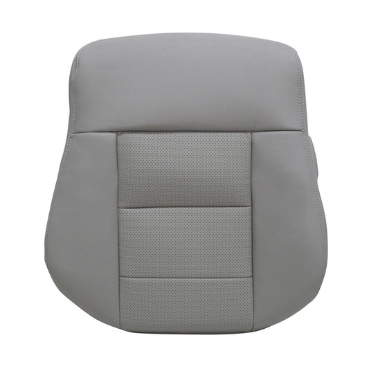 For 2010-2016 Mercedes Benz E200 E250 E300 E350 Driver Top Replacement Leather Seat Cover Gray