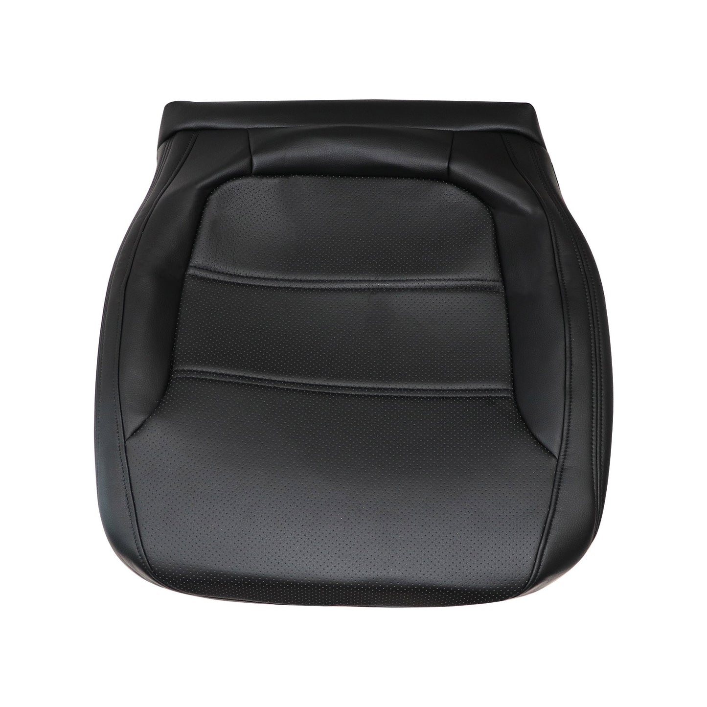 Fit For 2011-2017 Volkswagen Jetta Driver Bottom Leather Seat Cover Black