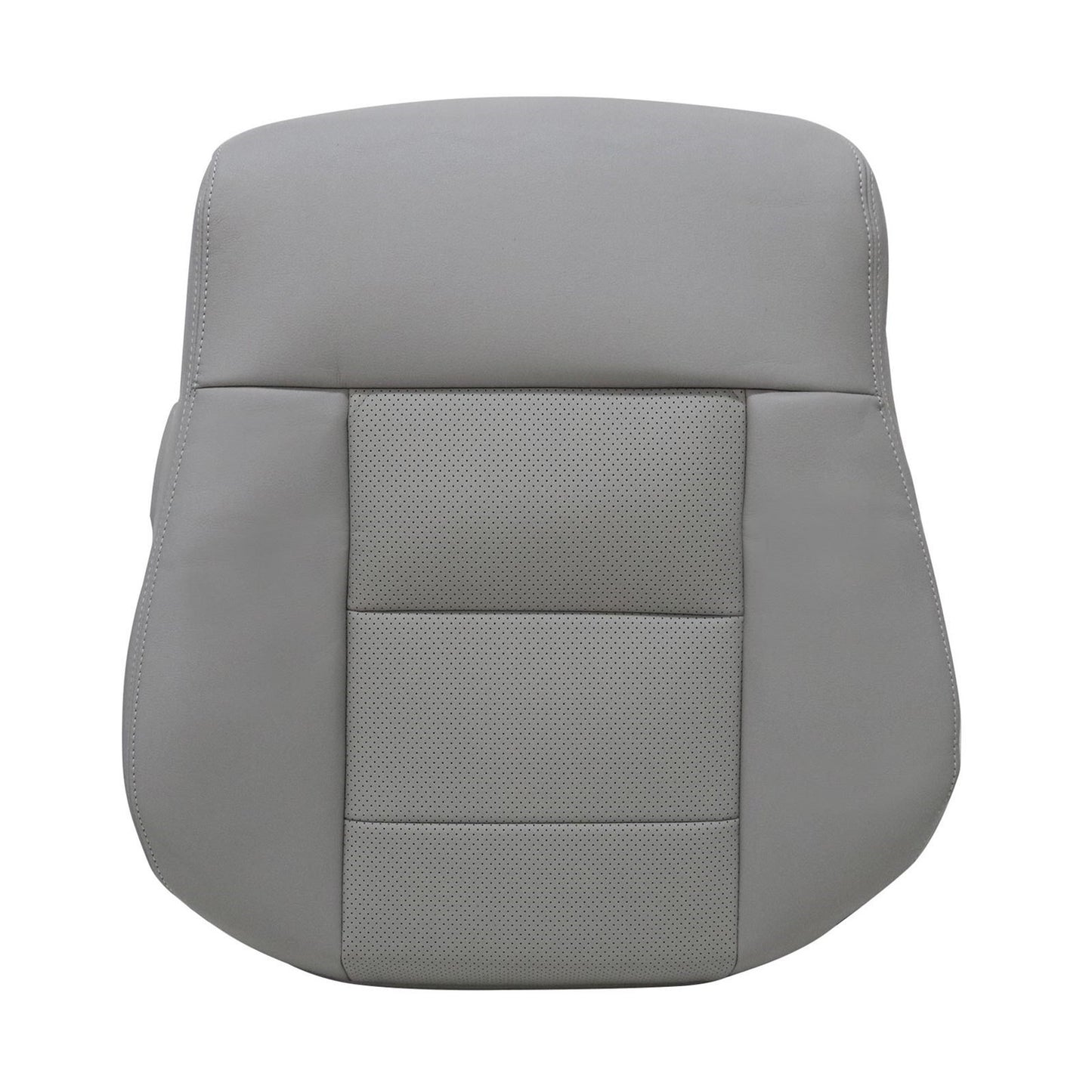 For 2010-2016 Mercedes Benz E200 E250 E300 E350 Passenger Top Replacement Leather Seat Cover Gray