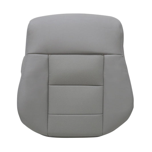 For 2010-2016 Mercedes Benz E200 E250 E300 E350 Passenger Top Replacement Leather Seat Cover Gray