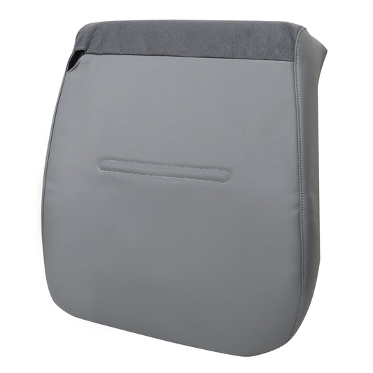 For 2001-2007 Ford F250 F350 F450 F550 Driver Bottom Leather Seat Cover Gray US