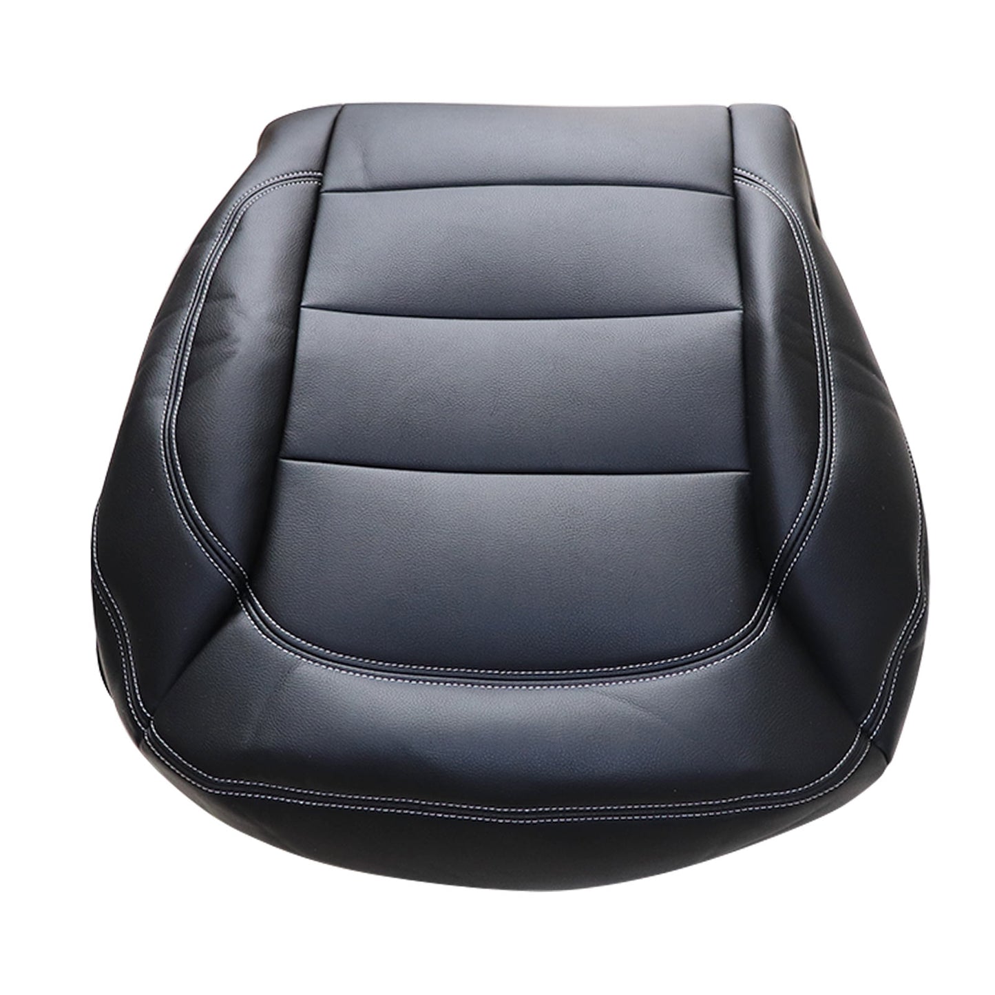 For 2012-2015 Mercedes Benz ML250 ML350 ML400 Driver Bottom Leather Seat Cover Black