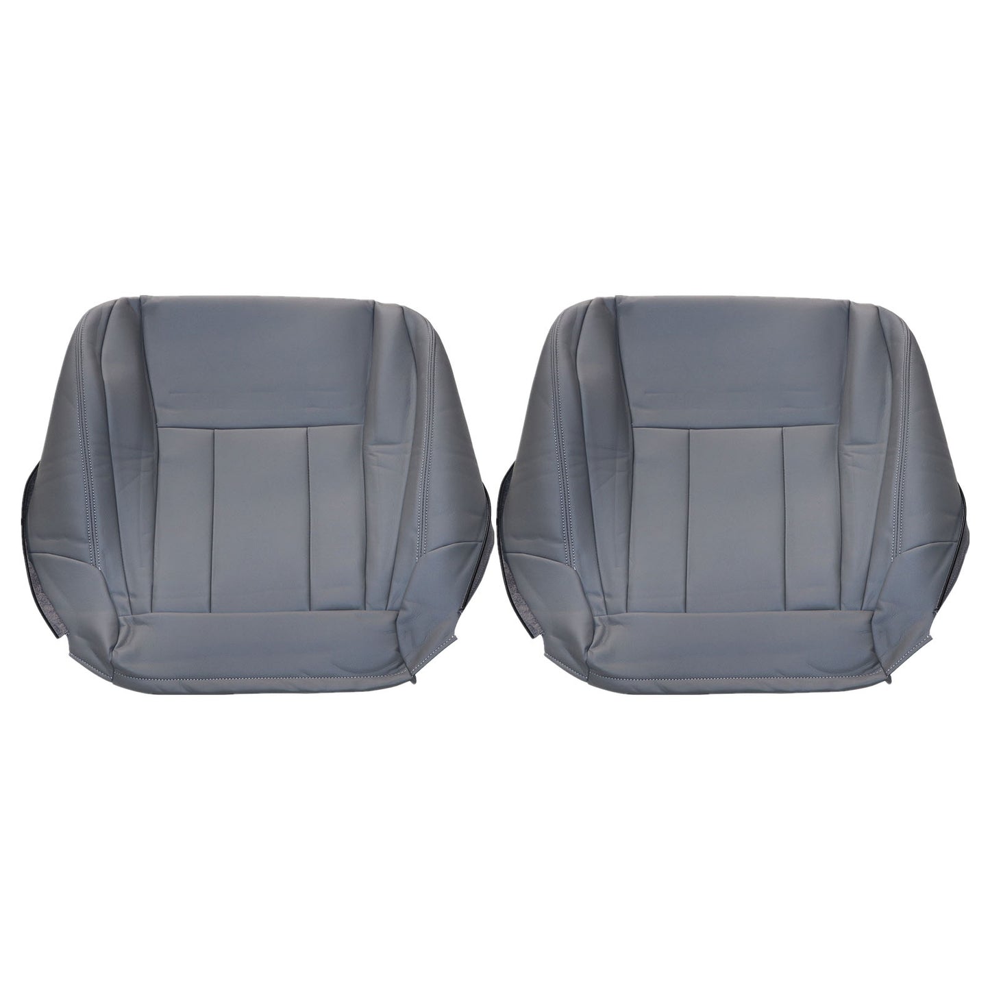 For 1996-2002 Toyota 4Runner Driver & Passenger Bottom Leather Seat Cover Gray