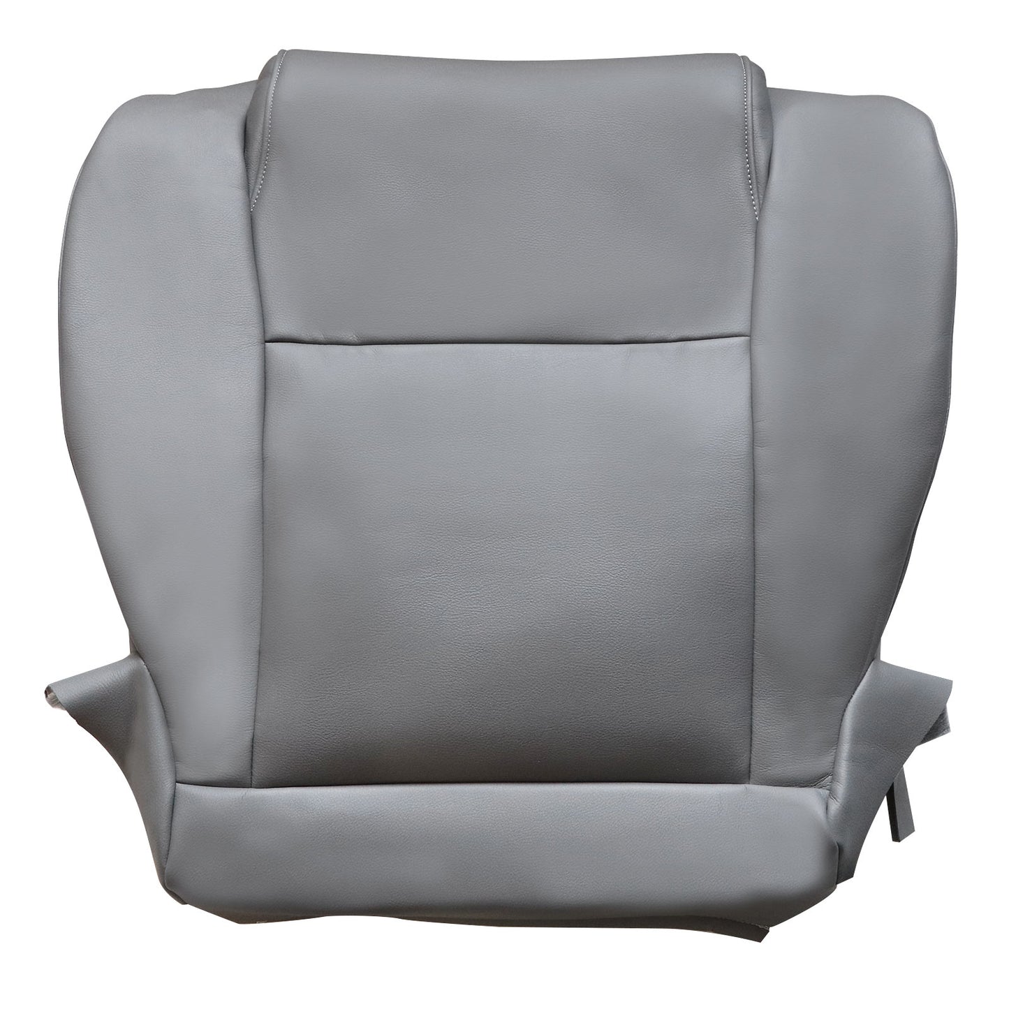 For 2007-2013 Toyota Tundra Work Truck Driver Bottom Leather Seat Cover Gray