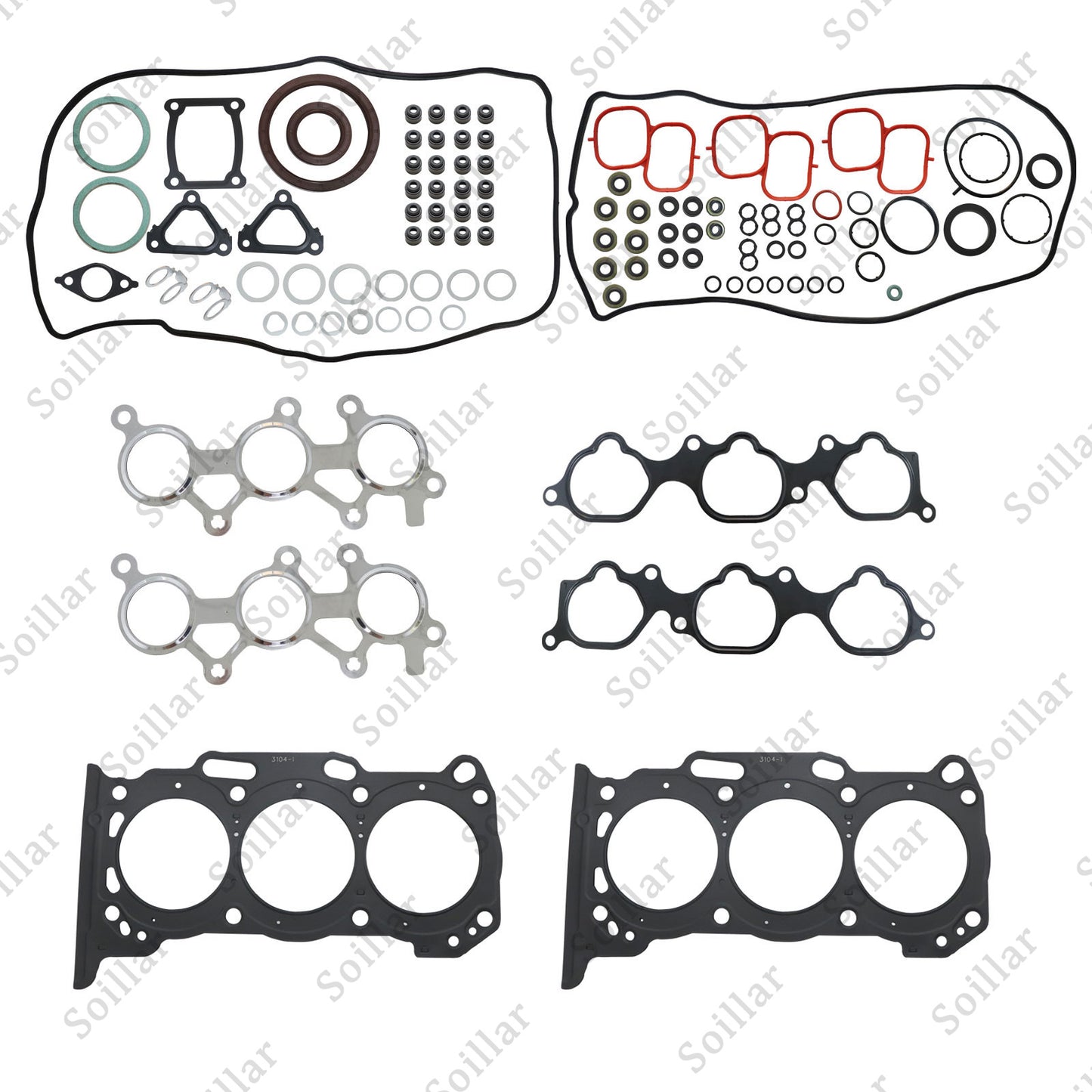 Head Gasket Kit For 06-10 Toyota Camry Sienna Venza Lexus ES350 RX350 3.5 2GRFE