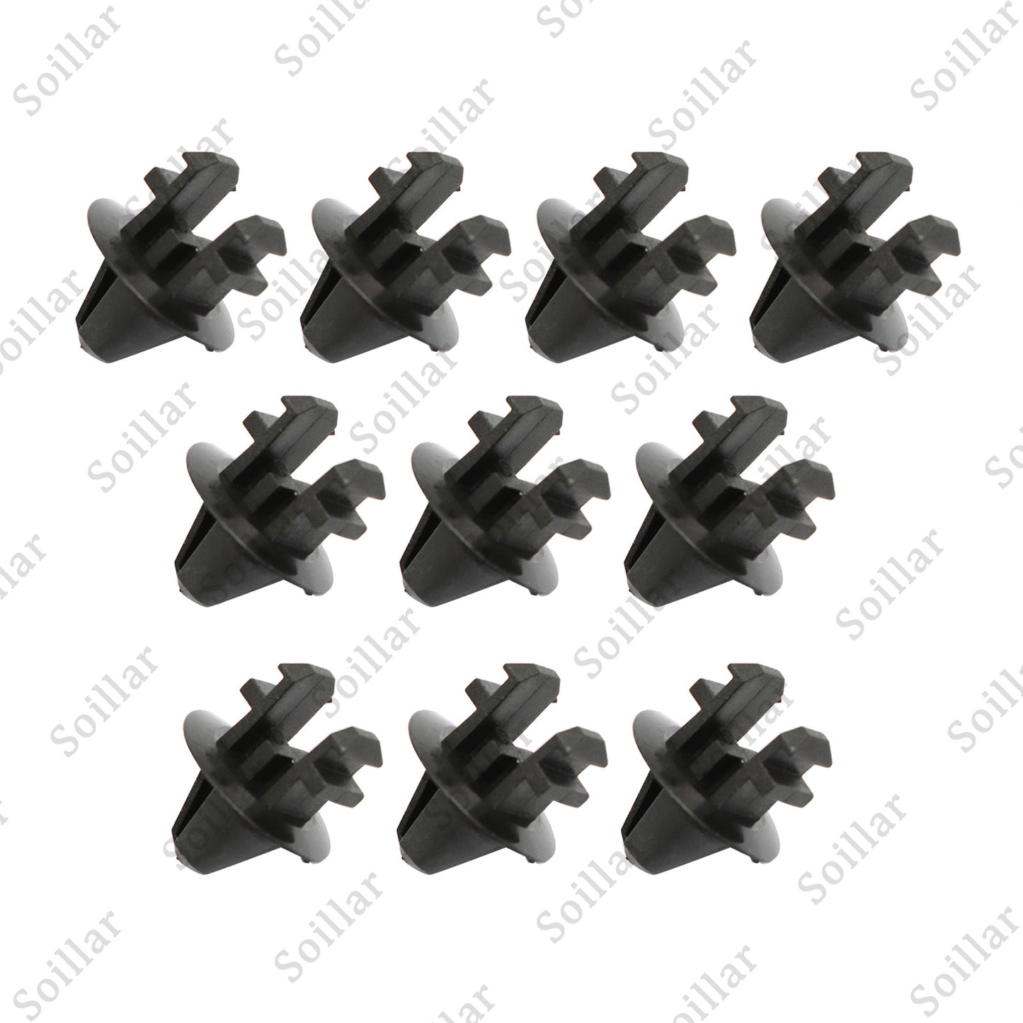 10Pcs Cowl Panel Grille Retainer Clips W708771-S300 For Ford F-150 Super Duty