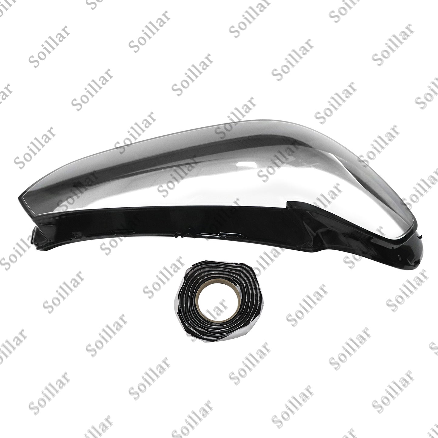 For BMW X3 X4 2022-2024 Right Side Front Headlight Lens Clear Cover+Sealant 1Pcs