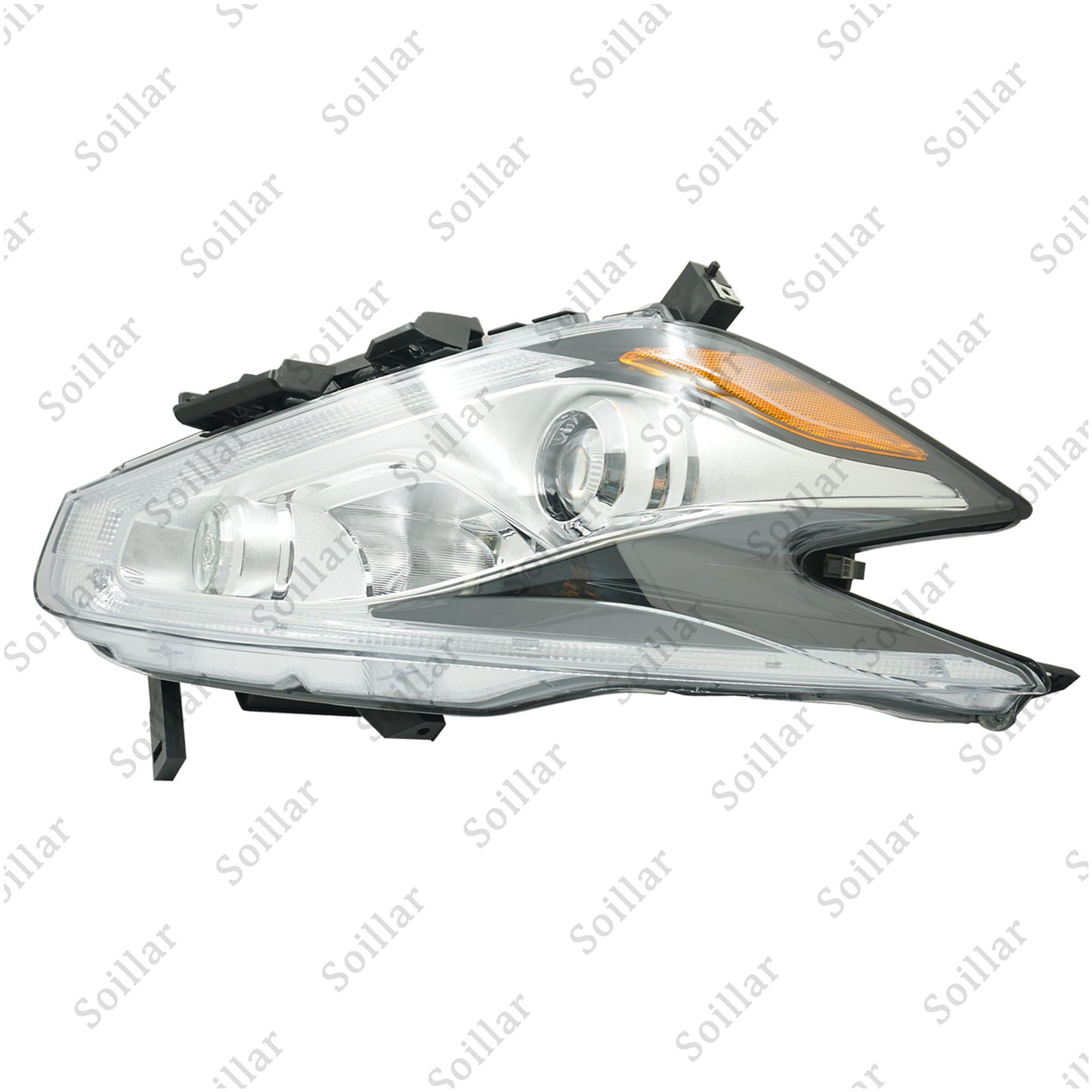 For 2015-2018 Nissan Murano Halogen Headlight LED DRL Lamp Right Passenger Side