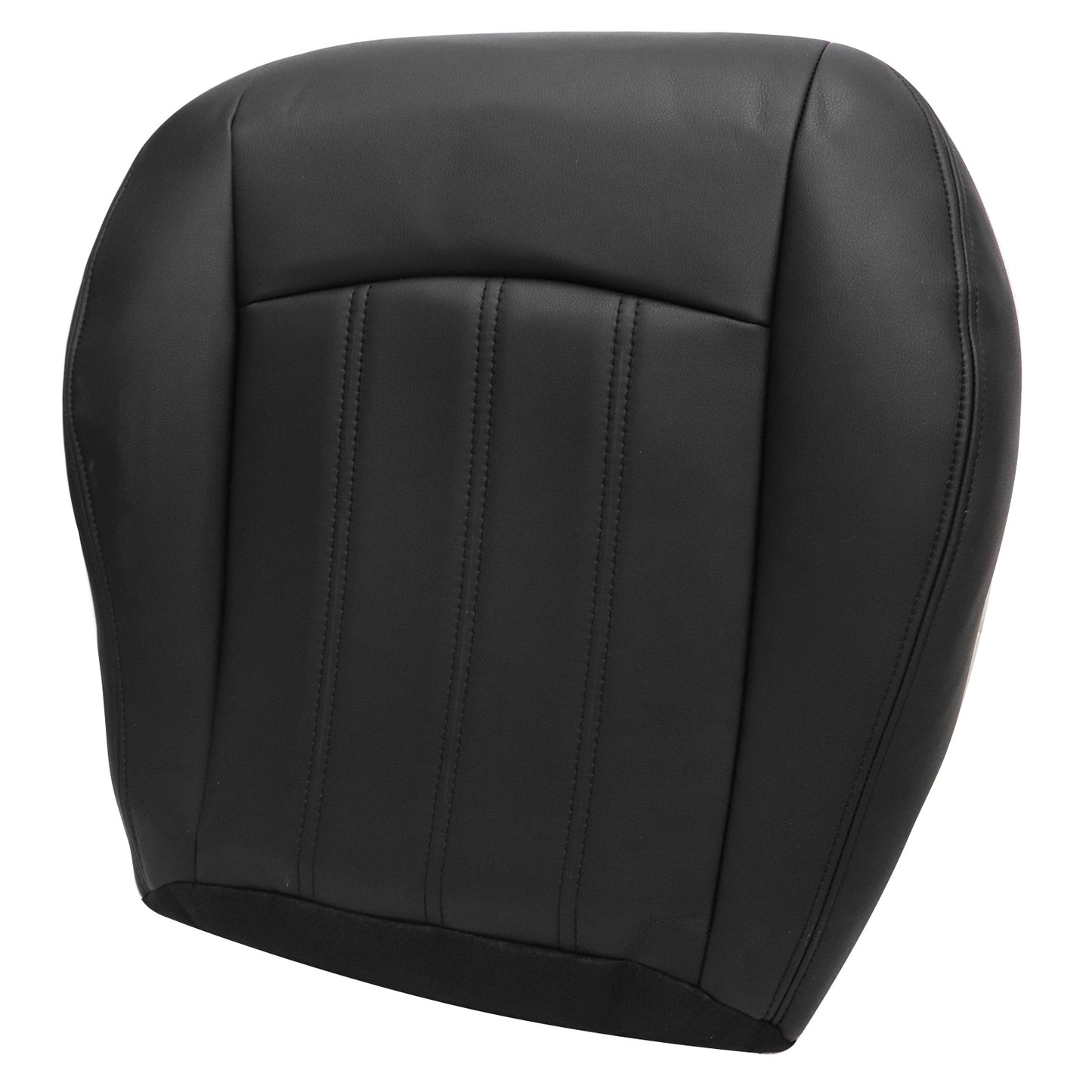 For 2005-2010 Chrysler 300C Driver & Passenger Bottom Seat Cover Black