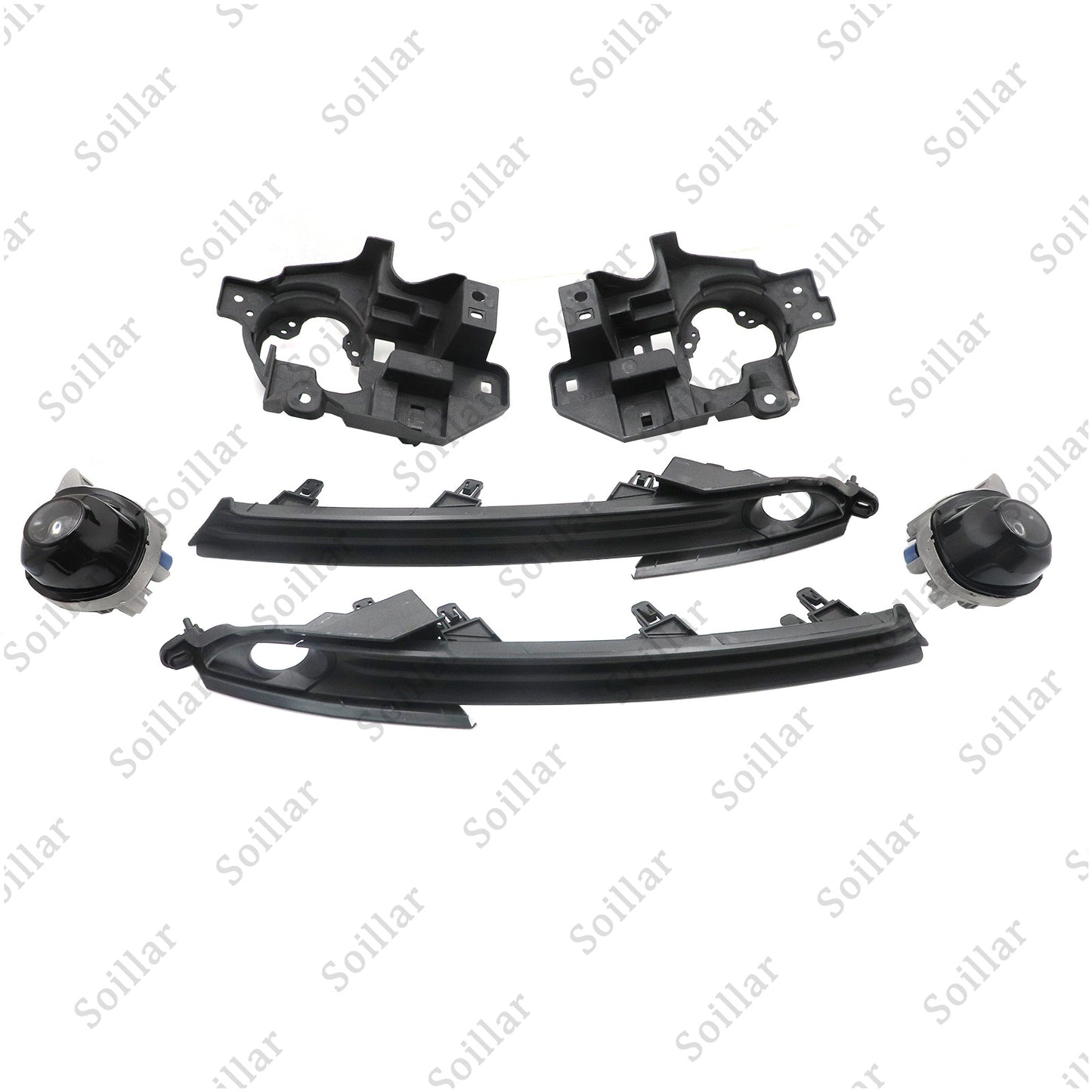 Fit Mazda CX-5 2017 2018 2019 2020 2021 LED Clear Fog Lights Kit Left+Right Pair