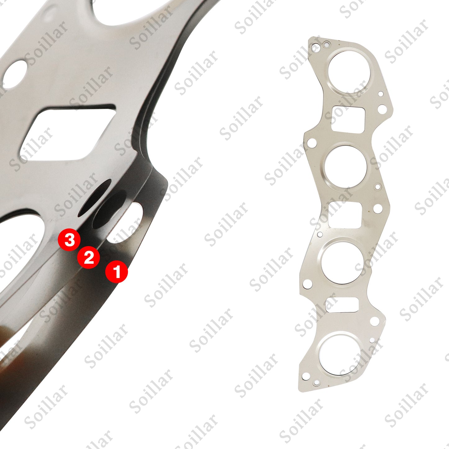Fits 15-20 Volvo S60 S90 V40 V60 V90 XC60 XC90 2.0L DOHC Turbo Head Gasket Set