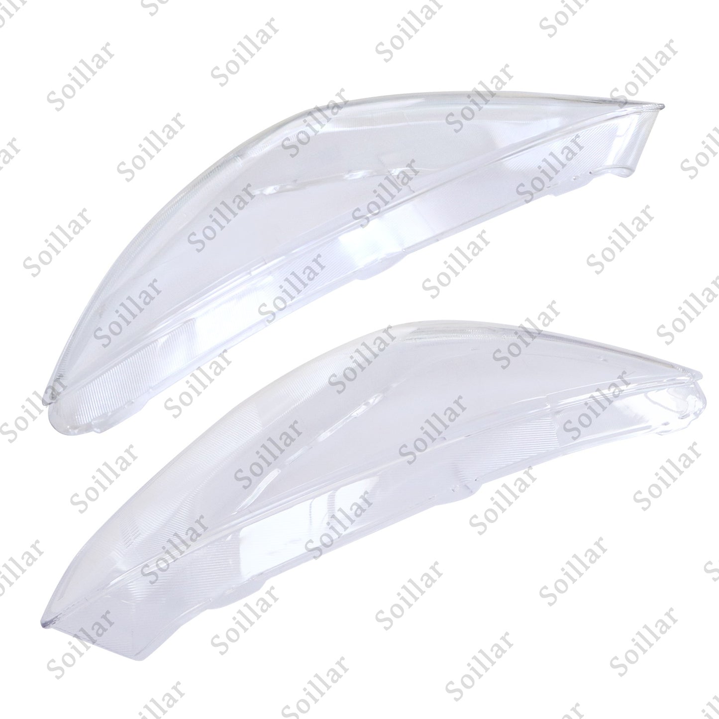 Both Side Headlight Clear Lens Cover + Sealant Fit Ford Focus 2015-2018 ST RS