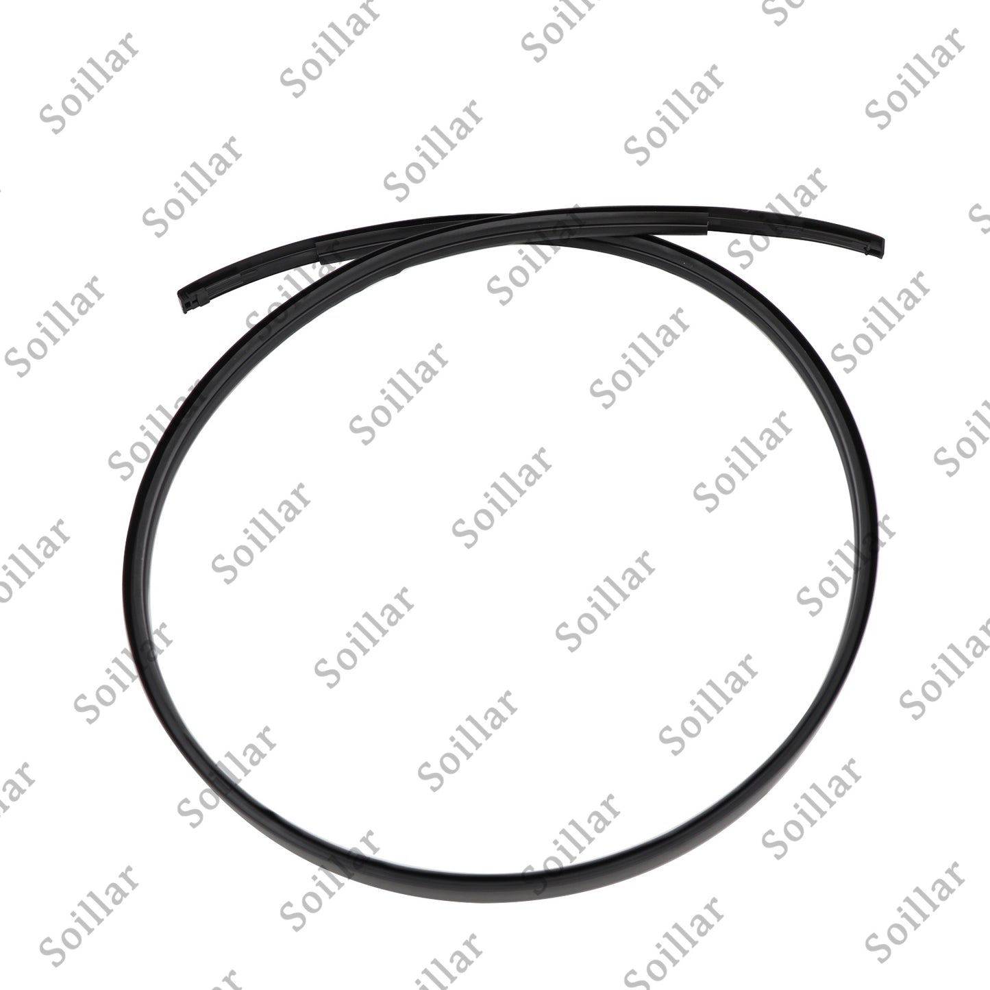 Black High Quality Roof Trim Molding Kit Fit for 06-2016 Toyota Yaris Hatchback