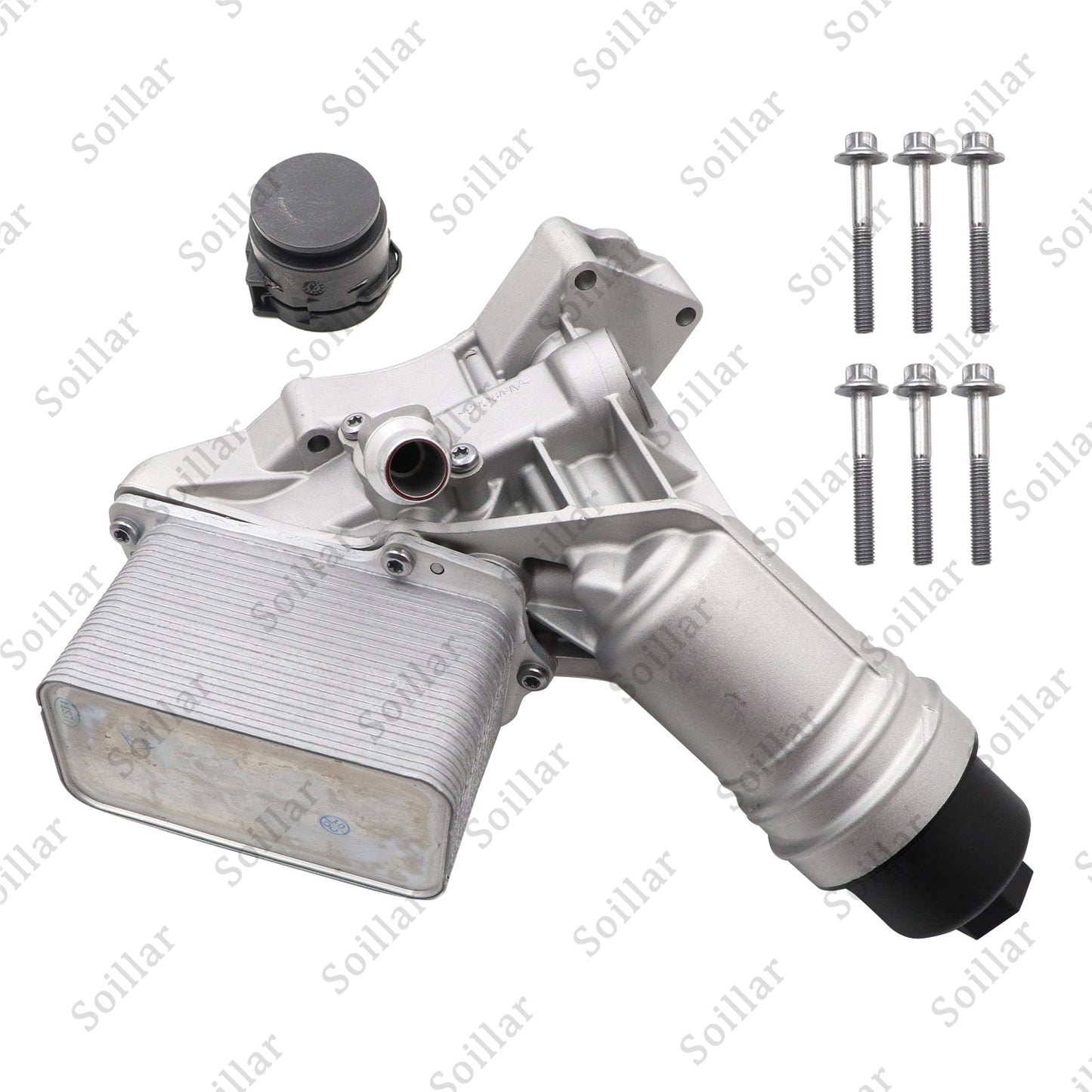 Aluminum Oil Cooler Filter Housing for BMW B58 340i 440i 540i 740i xDrive 3.0L