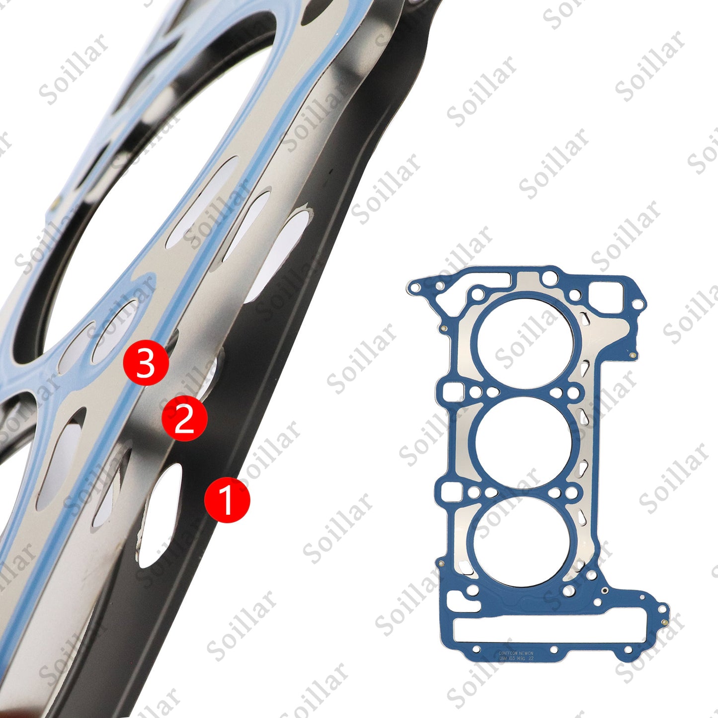 For Audi S4 S5 B9 A6 Q7 Porsche EA839 2.9 3.0 Overhaul Rebuild Gaskets Seals Kit