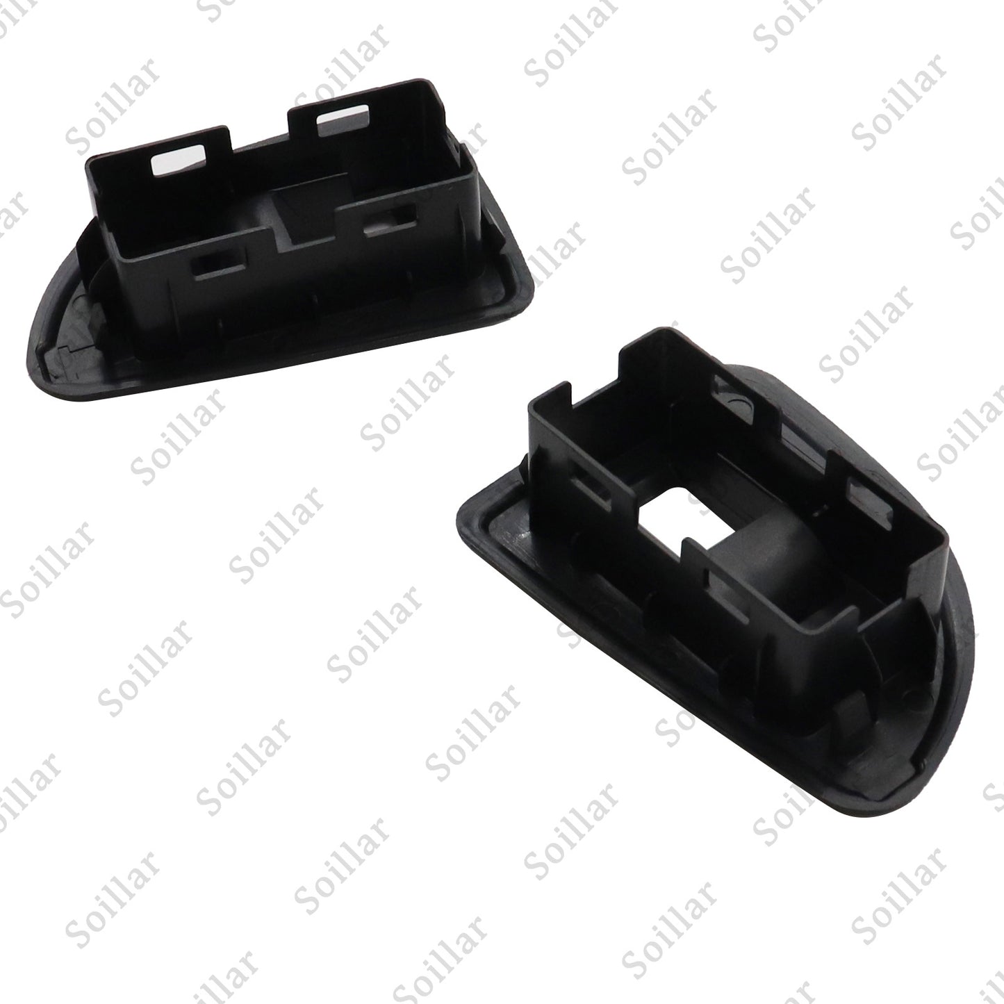 For 09-13 Chevy Silverado Sierra Extended Cab Rear Window Switch Bezels Covers